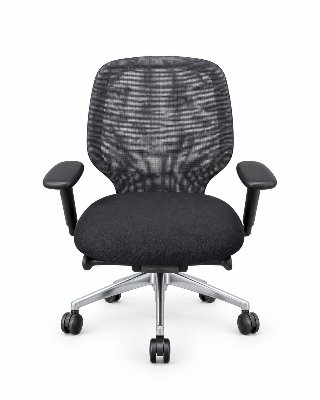 Fauteuil de bureau ergonomique Orangebox Mesh avec accoudoirs 3D - vue 1