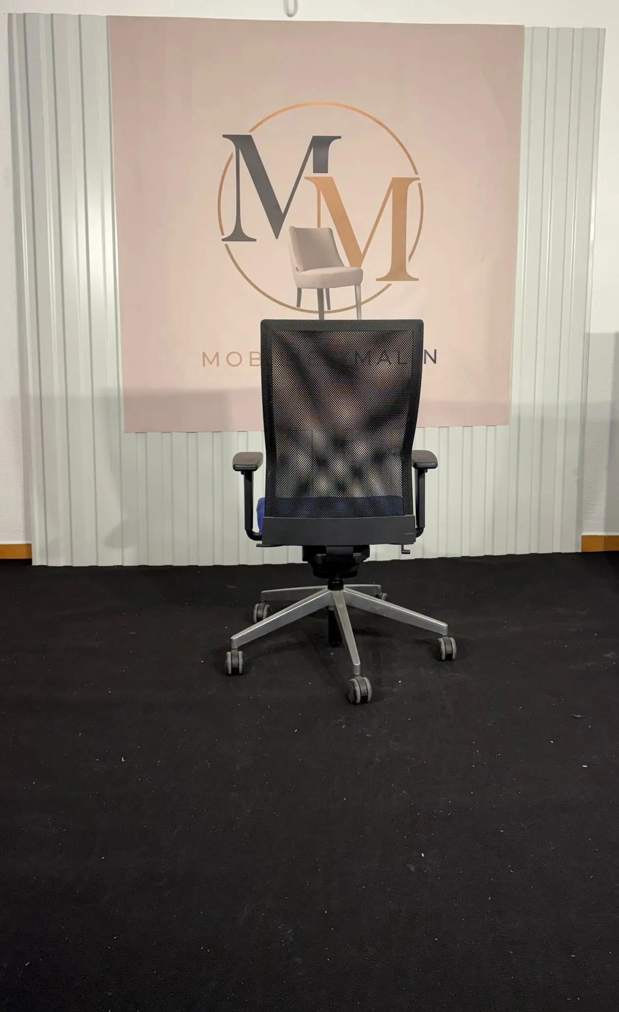fauteuil ergonomique zuco bleu