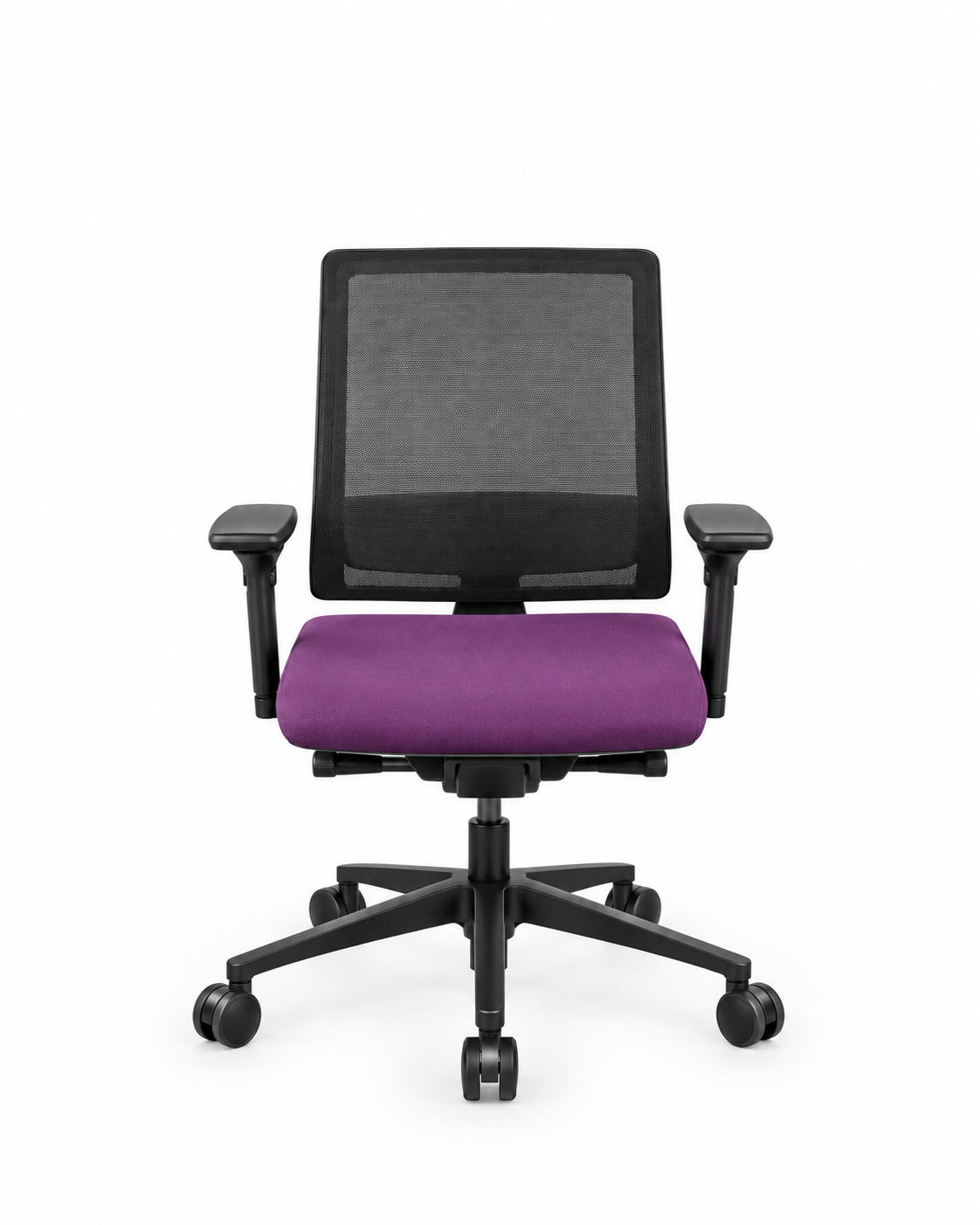 Fauteuil Ergonomique SEDUS - Accoudoirs Réglables - Violet - vue 1