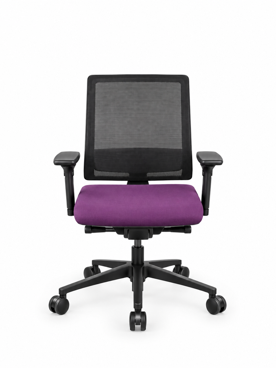 Fauteuil Ergonomique SEDUS - Accoudoirs Réglables - Violet