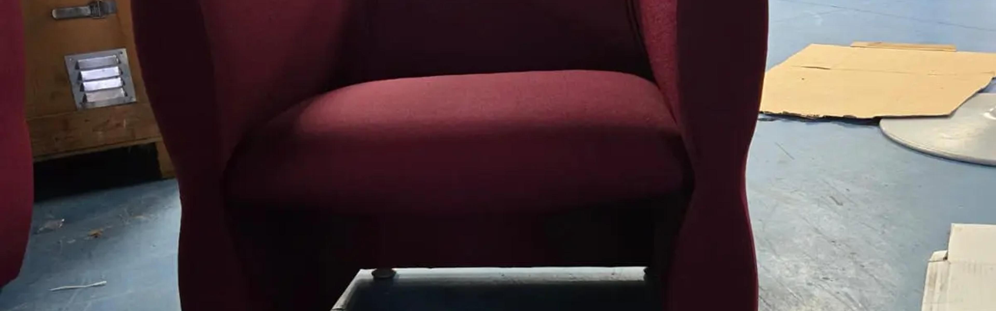Fauteuil 1 place Haworth bordeaux - Lounge accueil