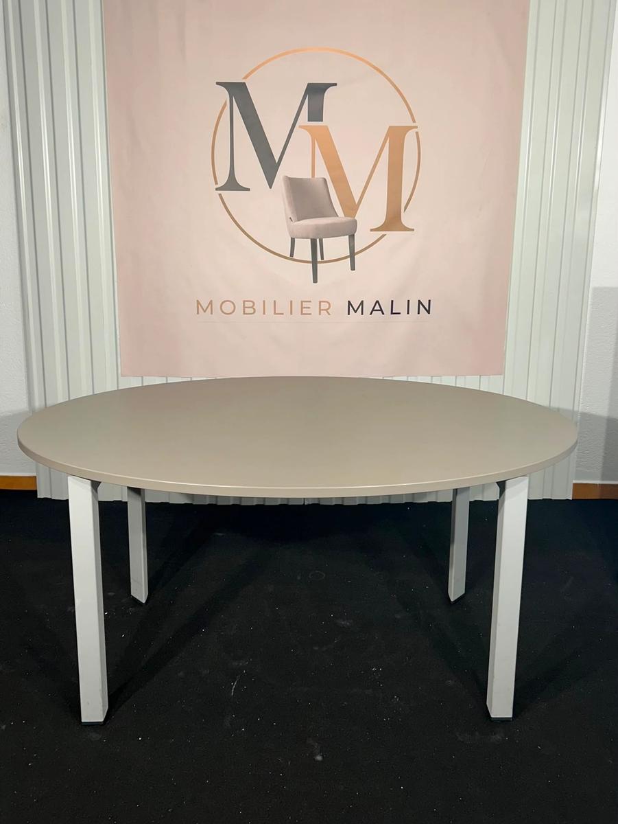 Table de réunion ovale 150x90 cm