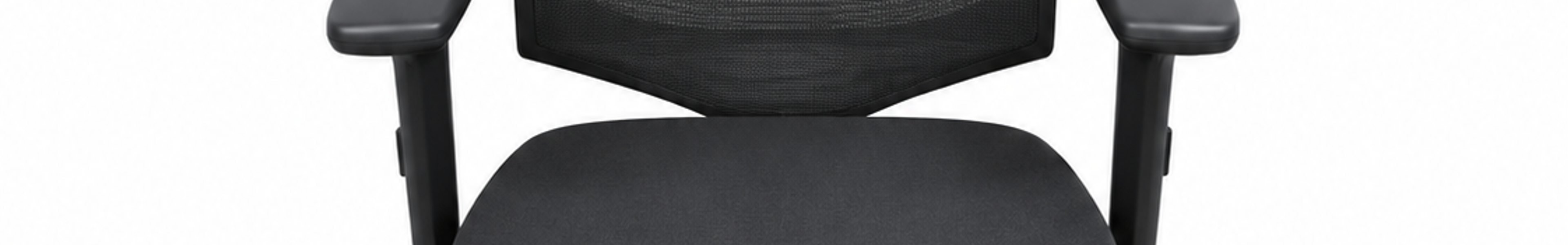 Fauteuil de bureau ergonomique KLÖBER – dossier résille noir