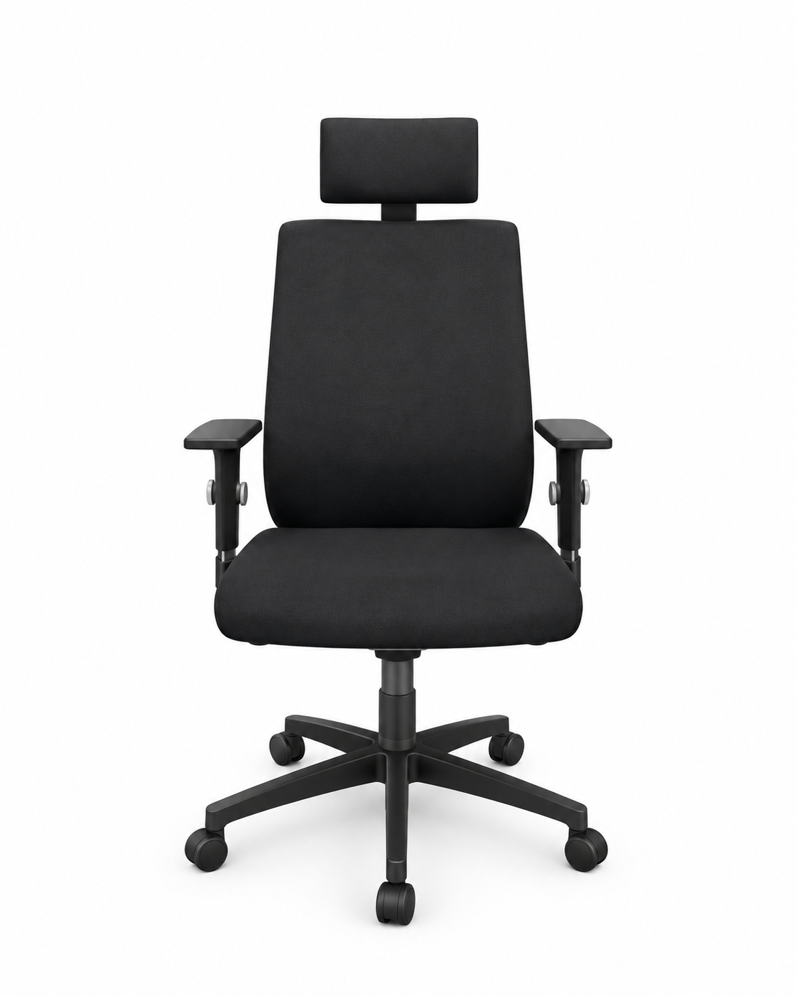 Fauteuil de Bureau Ergonomique Noir avec Appuie-Tête – Dossier Haut