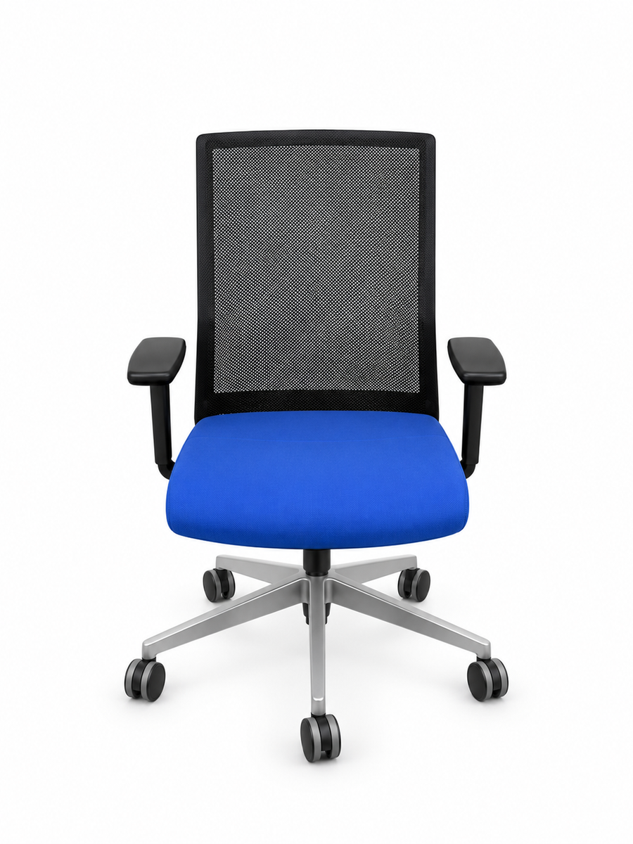 Fauteuil ergonomique ZUCO avec accoudoirs réglables – Bleu