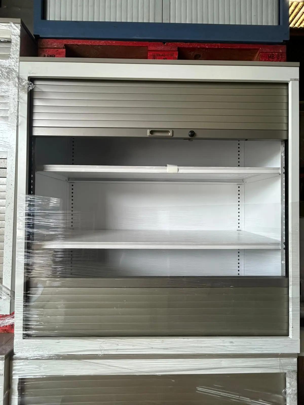 Armoire basse à rideaux Arfeo 125x120 - vue 2
