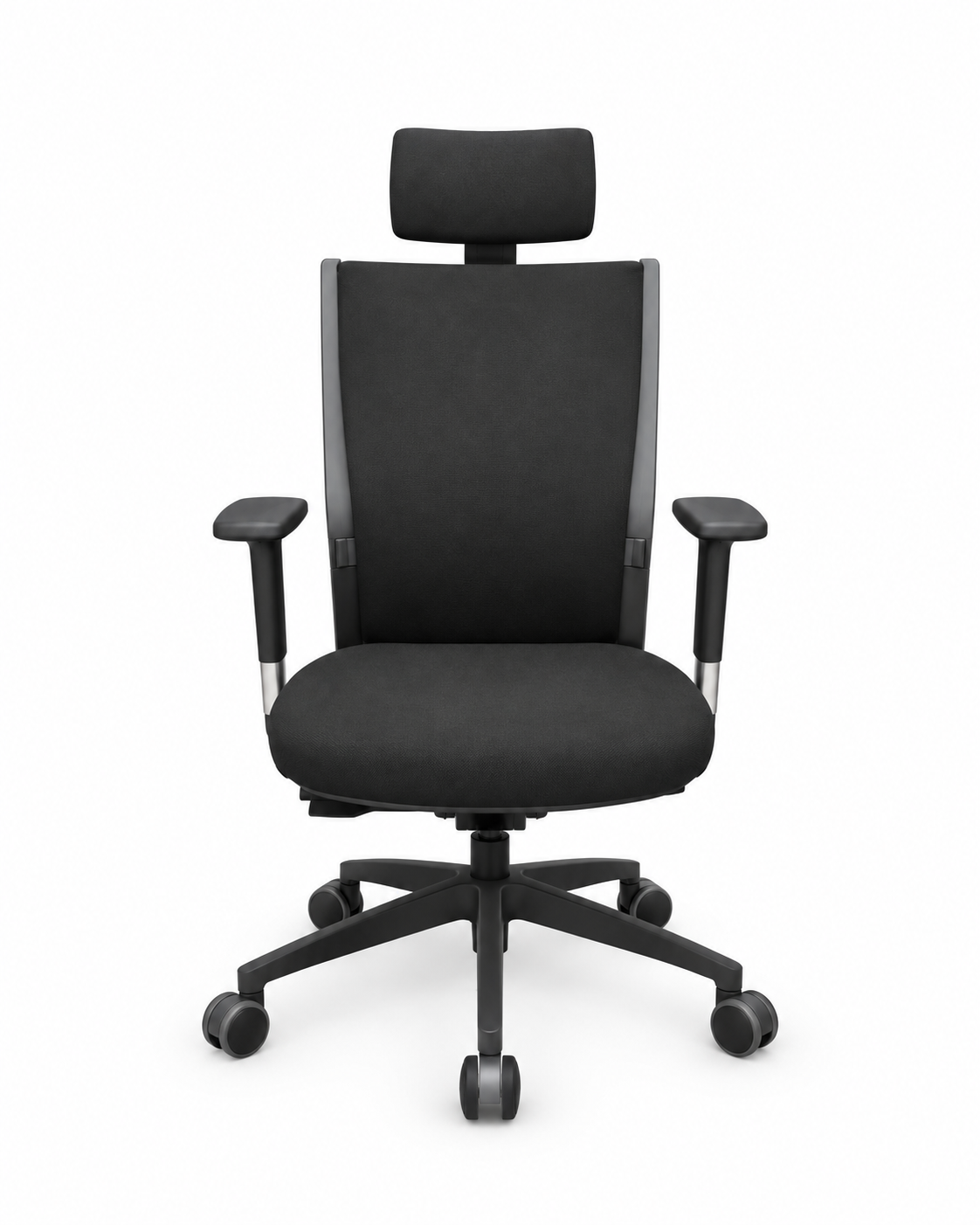 Fauteuil de Bureau Ergonomique werndl avec Appui-Tête – Siège Professionnel Noir