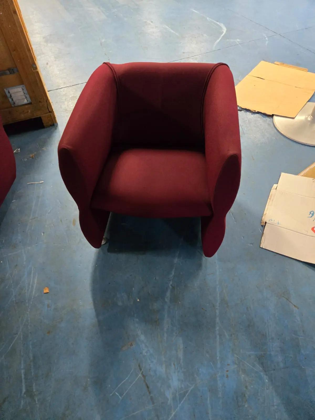 Fauteuil 1 place Haworth bordeaux - Lounge accueil - vue 2