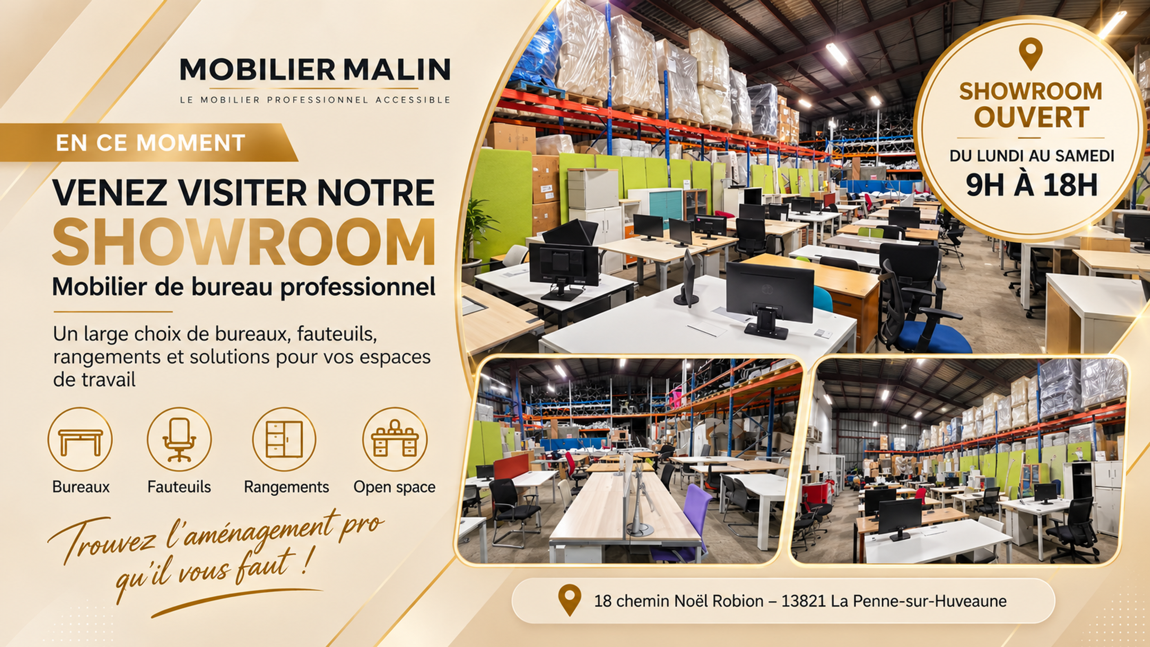 showroom mobilier malin la penne sur huveaune