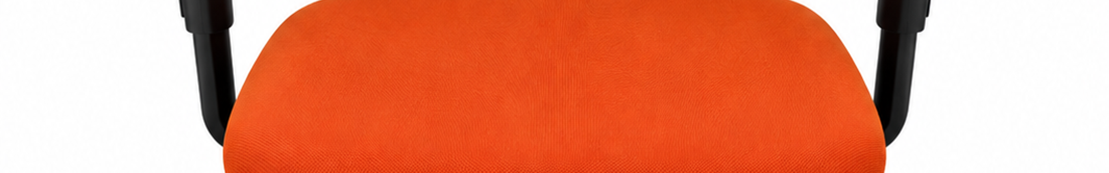 Fauteuil ergonomique Steelcase Reply Air résille noire et assise orange