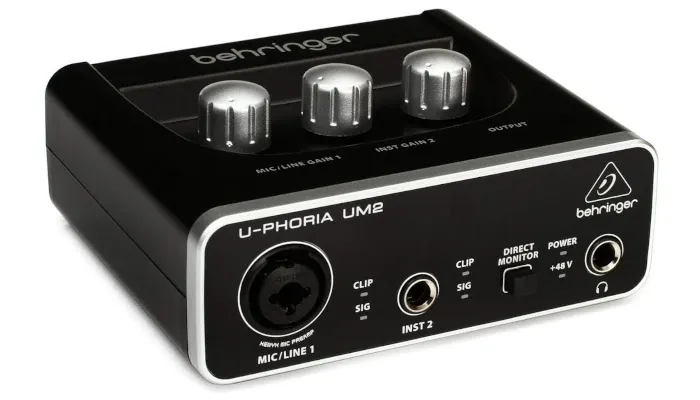 Behringer U-Phoria UM2 USB Audio Interface