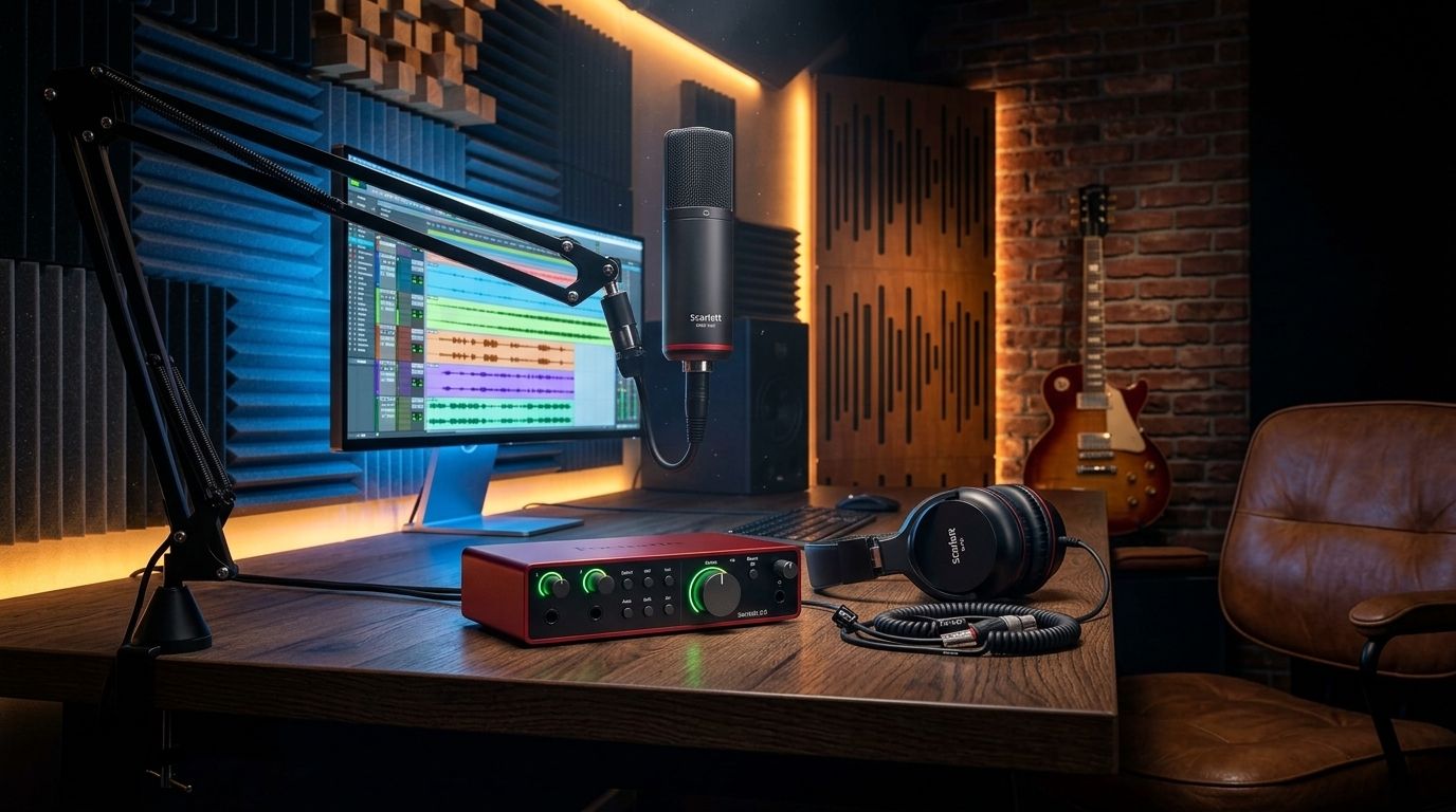 Focusrite Scarlett 2i2 Studio 4th Gen Review: The New Studio Standard or Just Marketing Noise?