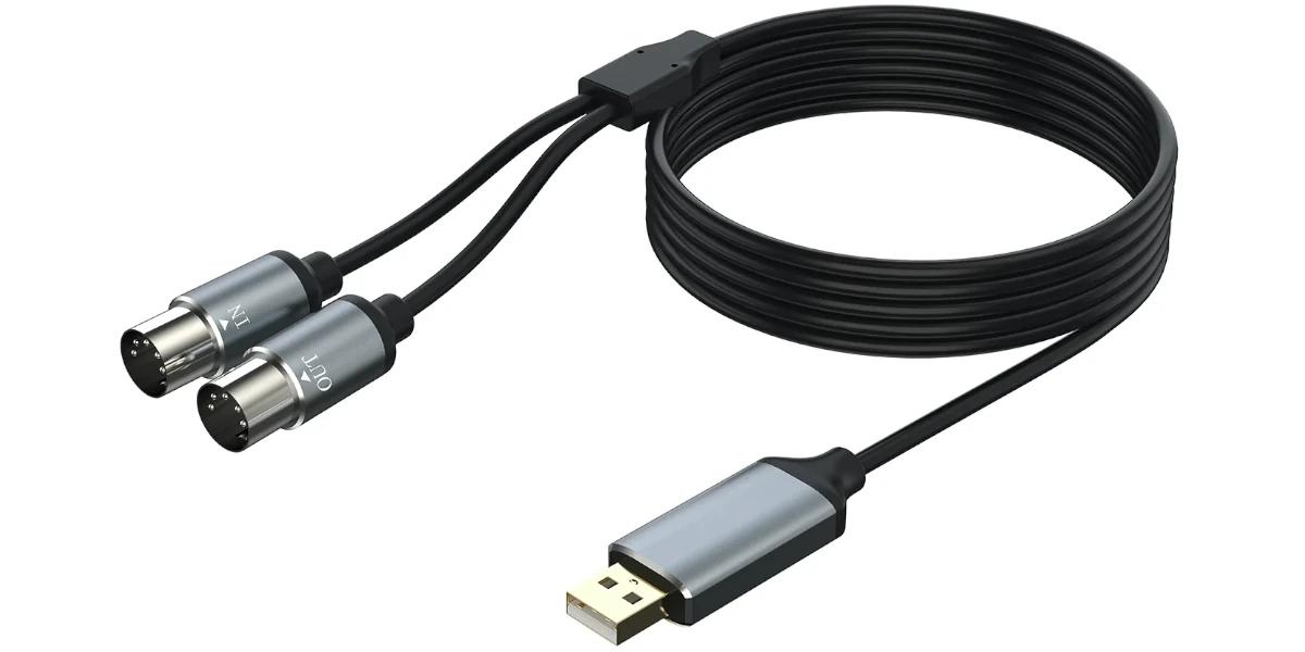 Meet the USB MIDI cable for Home Studio