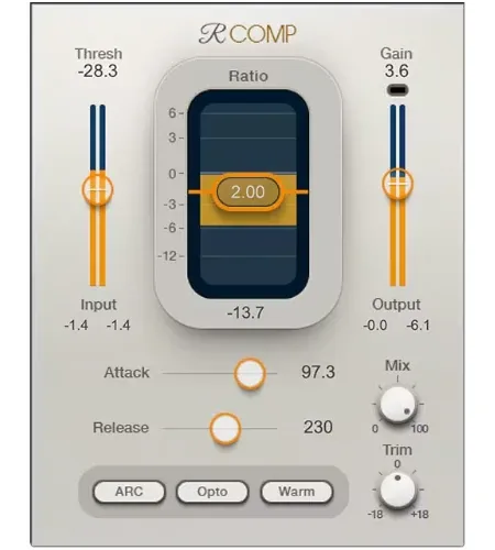 Renaissance Compressor Plugin - Waves Audio