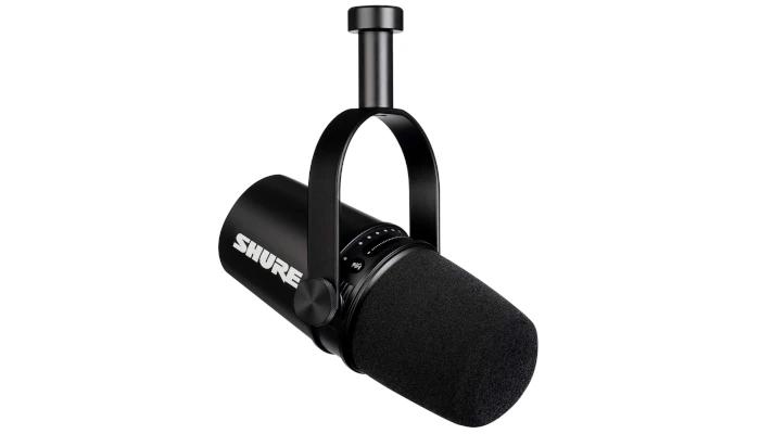 Shure MV7 USB Microphone for Podcasting, Recording, Live Streaming & Gaming