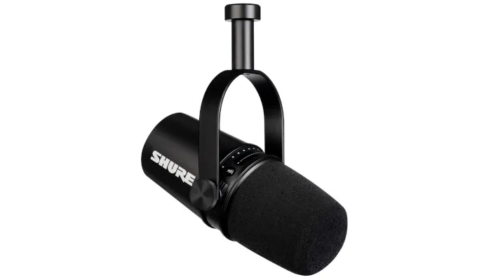 Shure MV7 USB Microphone for Podcasting, Recording, Live Streaming & Gaming