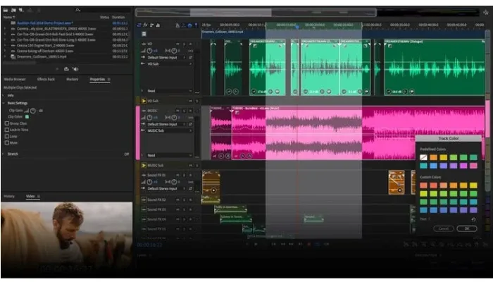 Adobe Audition Interface