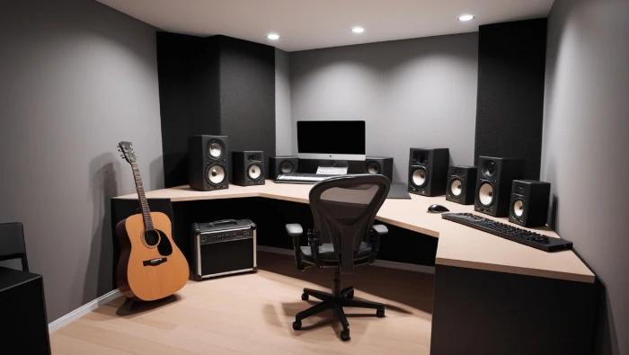home recording studio room shape
