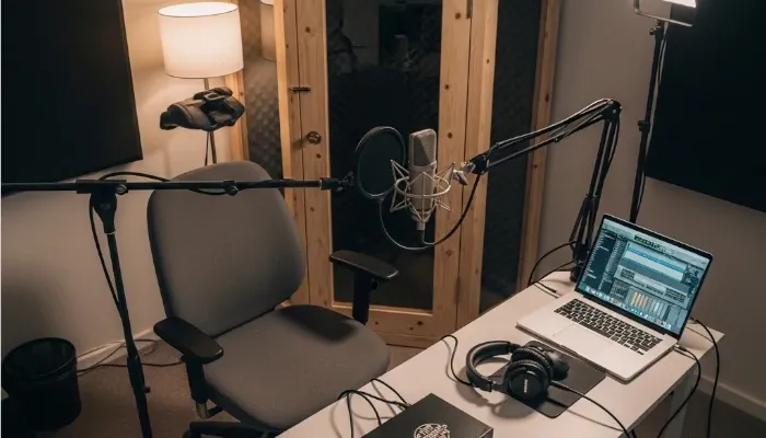 simple home studio setup