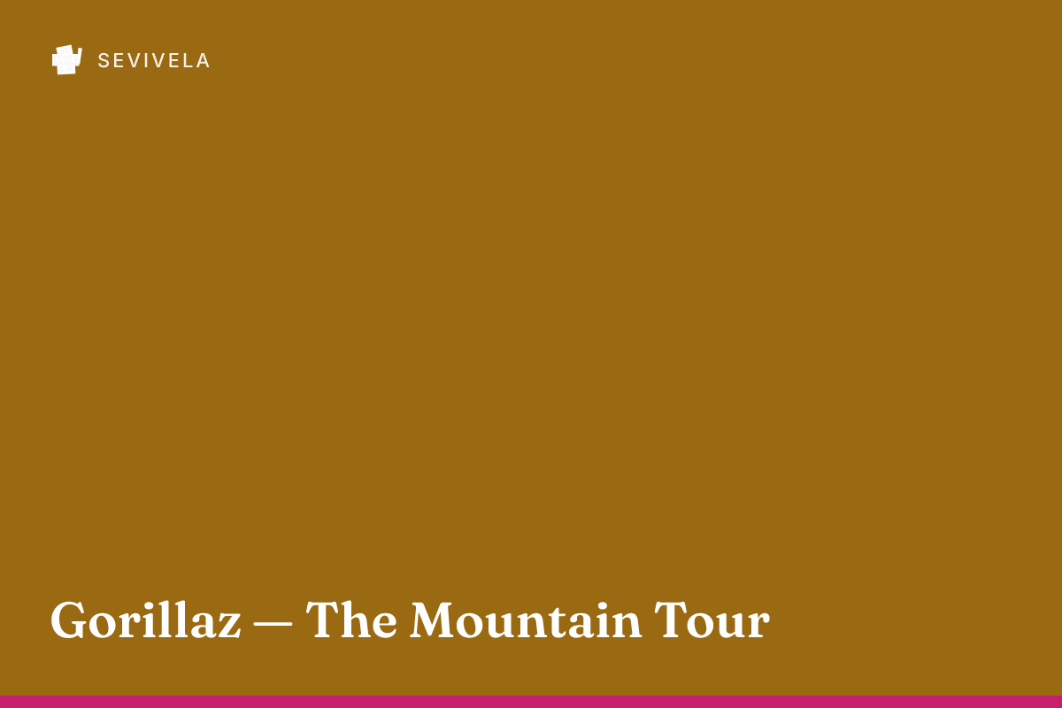 Gorillaz — The Mountain Tour