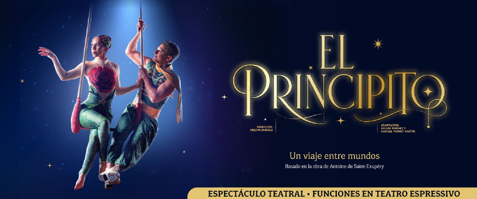 El Principito llega al Teatro Espressivo con circo, música y veinte personajes