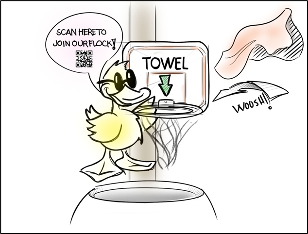Duck Dunk Sketch