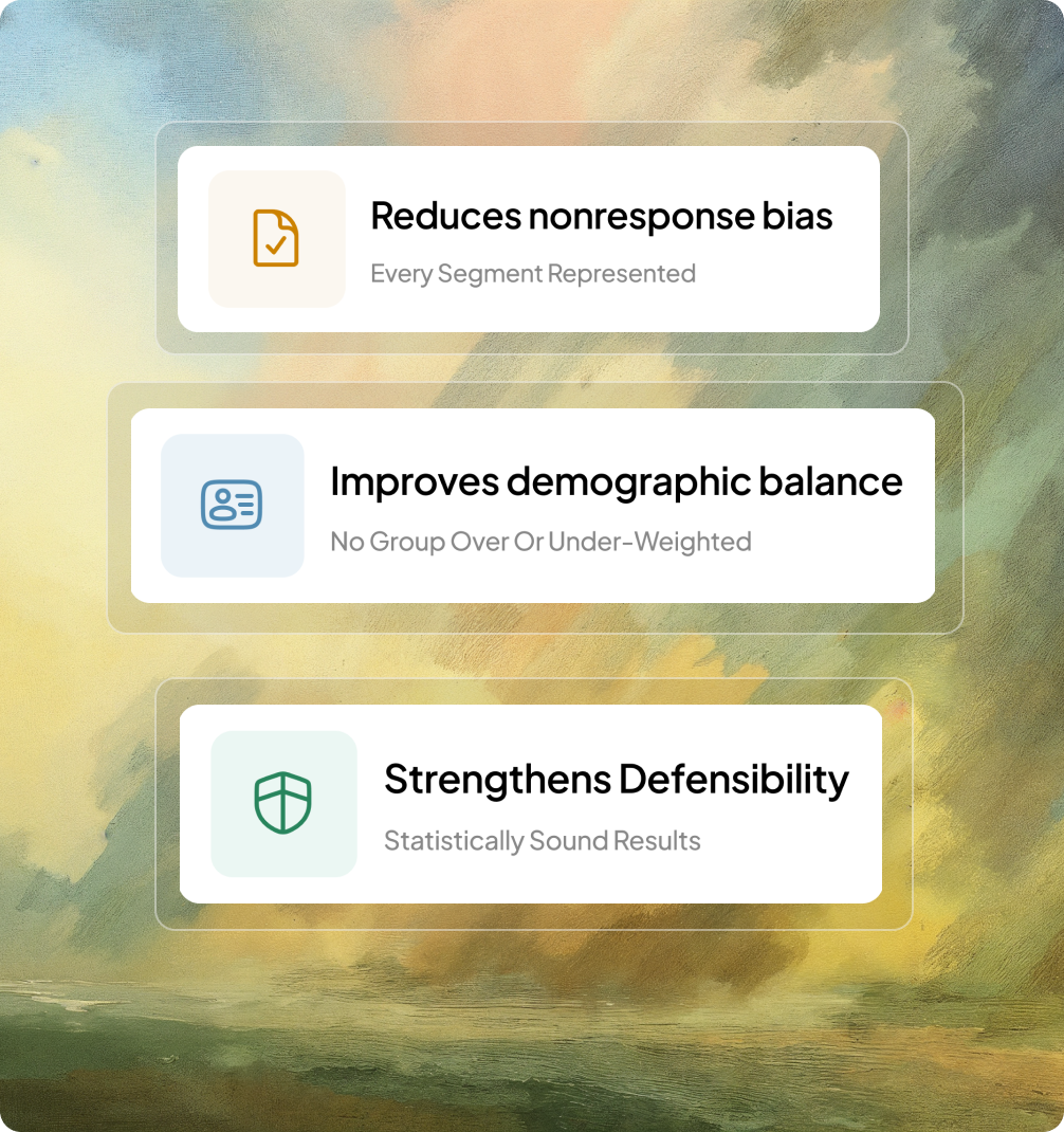 Improves Data Quality & Representation