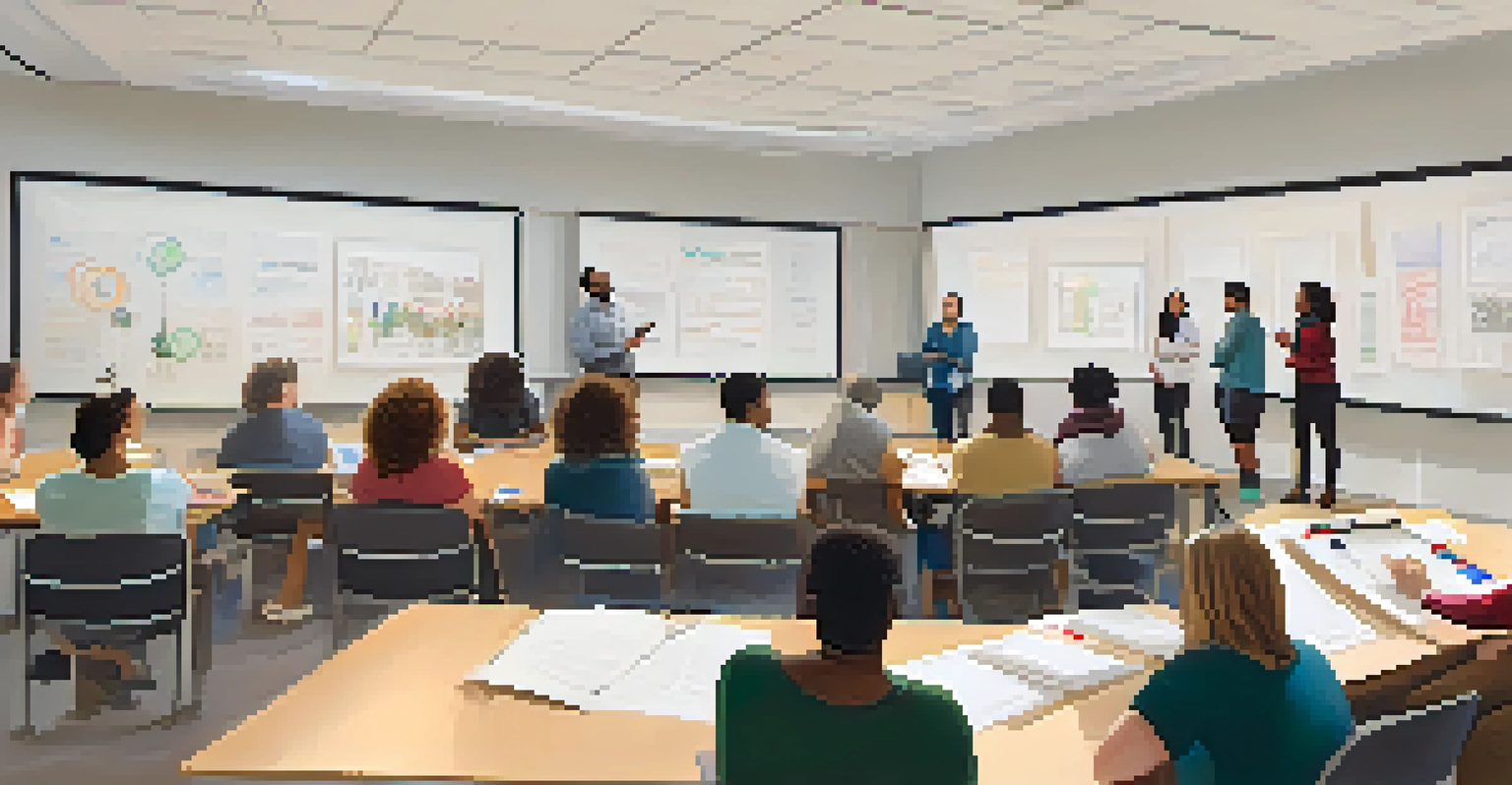 Faculty members participating in a diversity training workshop at NC State University, engaged in discussion and learning.