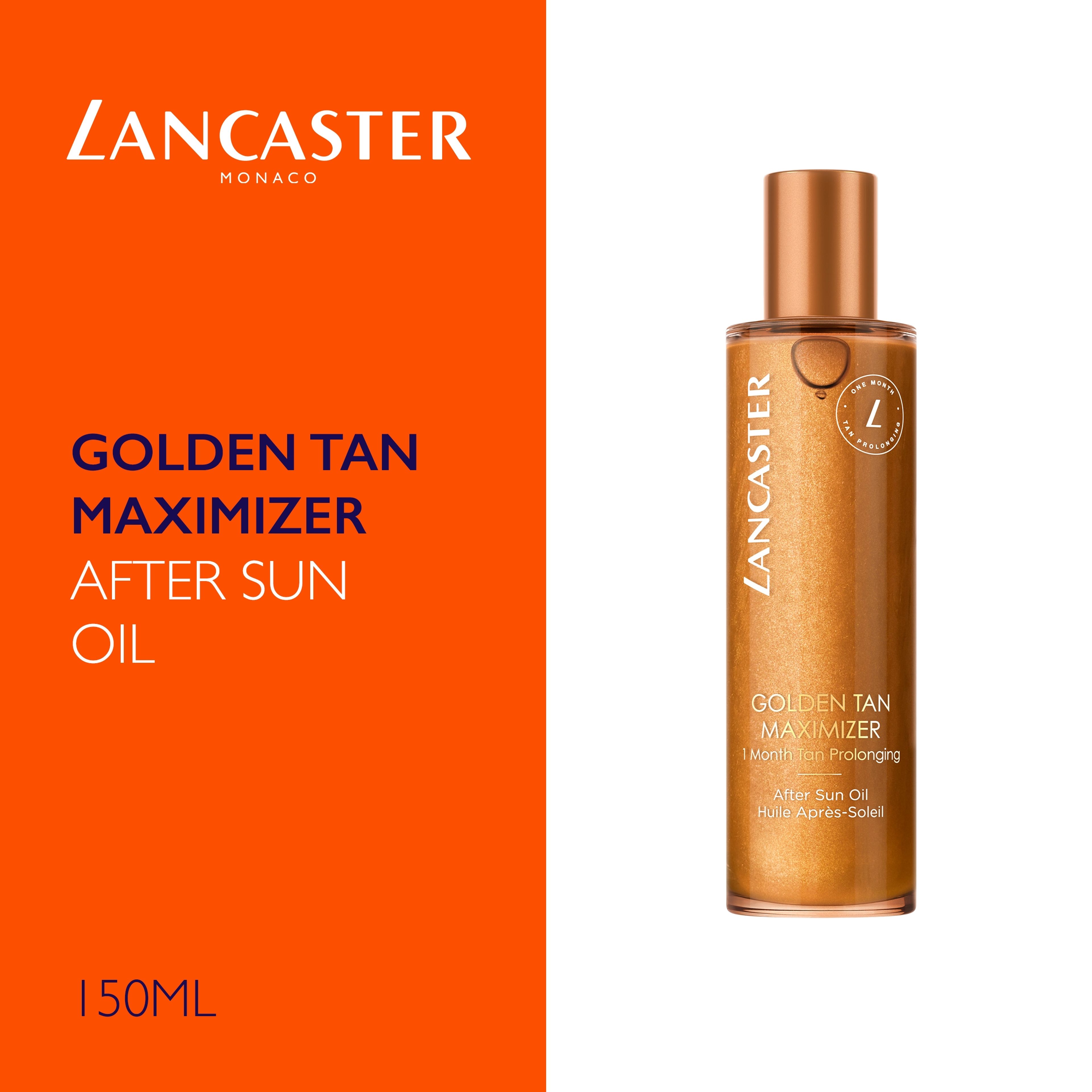 Lancaster Golden Tan Maximizer Olio Doposole 3
