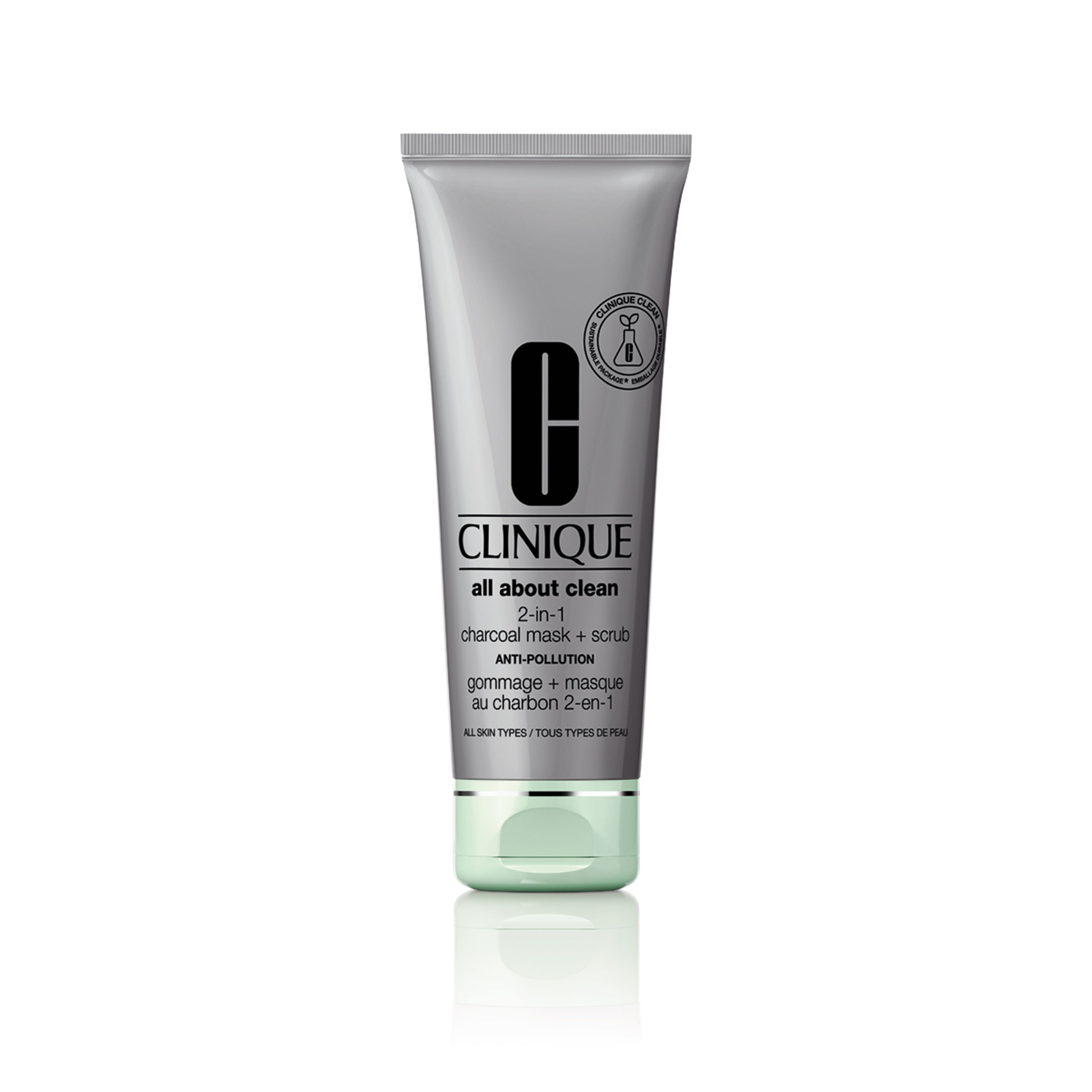 Clinique All About Clean™ 2-in-1 Charcoal Mask + Scrub 1