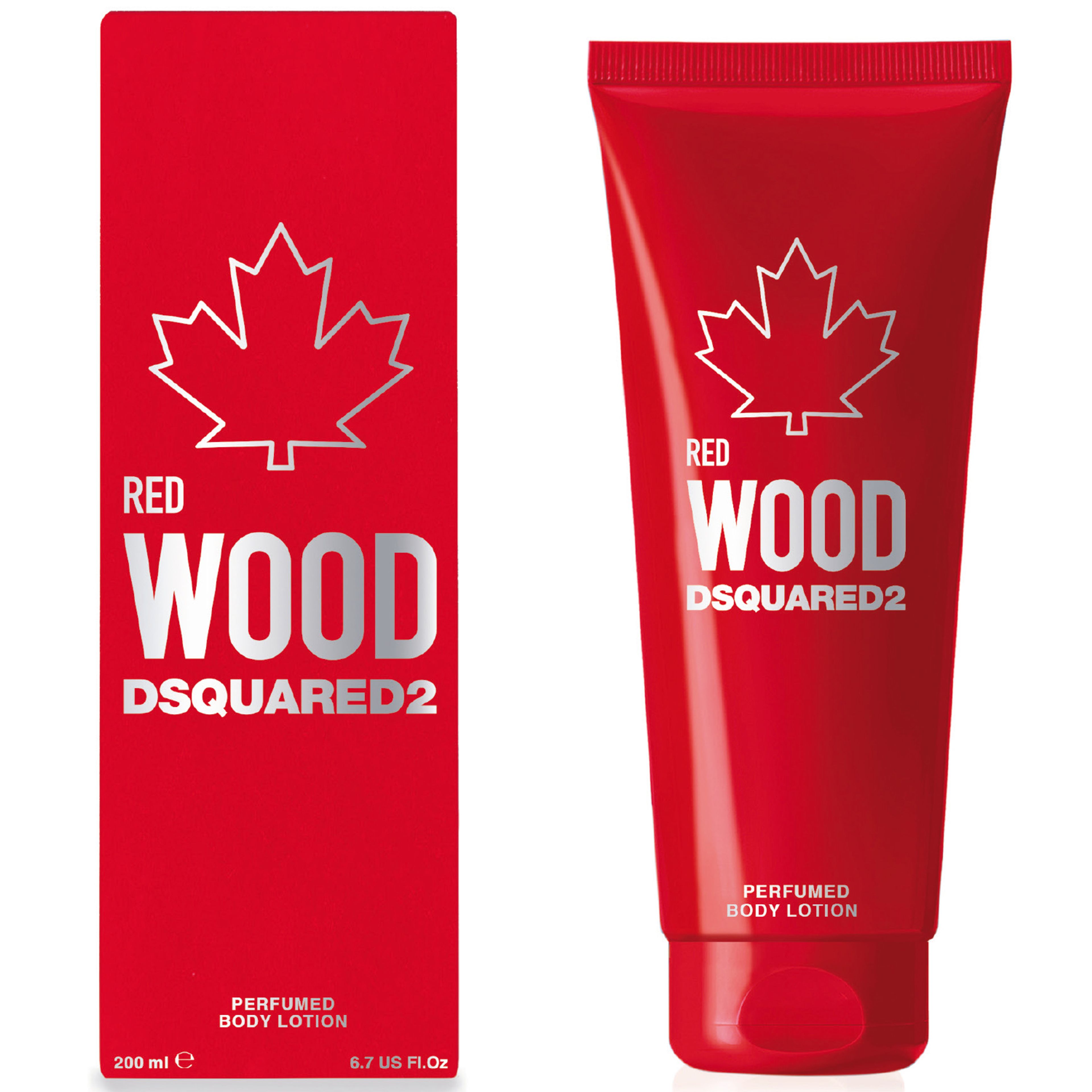 Red Wood Pour Femme Perfumed Body Lotion Dsquared2 2
