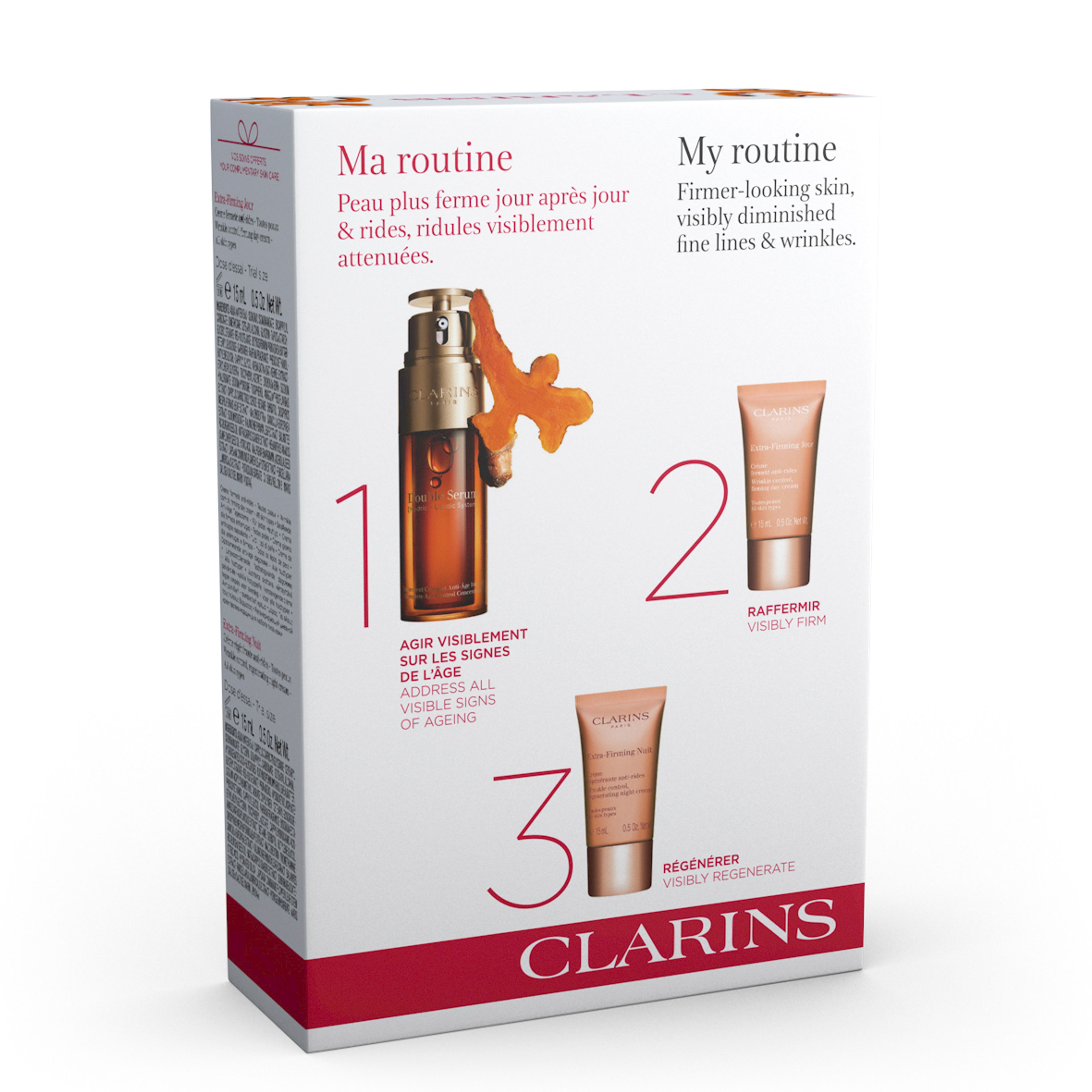 Clarins Clarins Kit Double Serum & Extra Firming - Double Serum & Extra-firming. Programma Antietà. 2