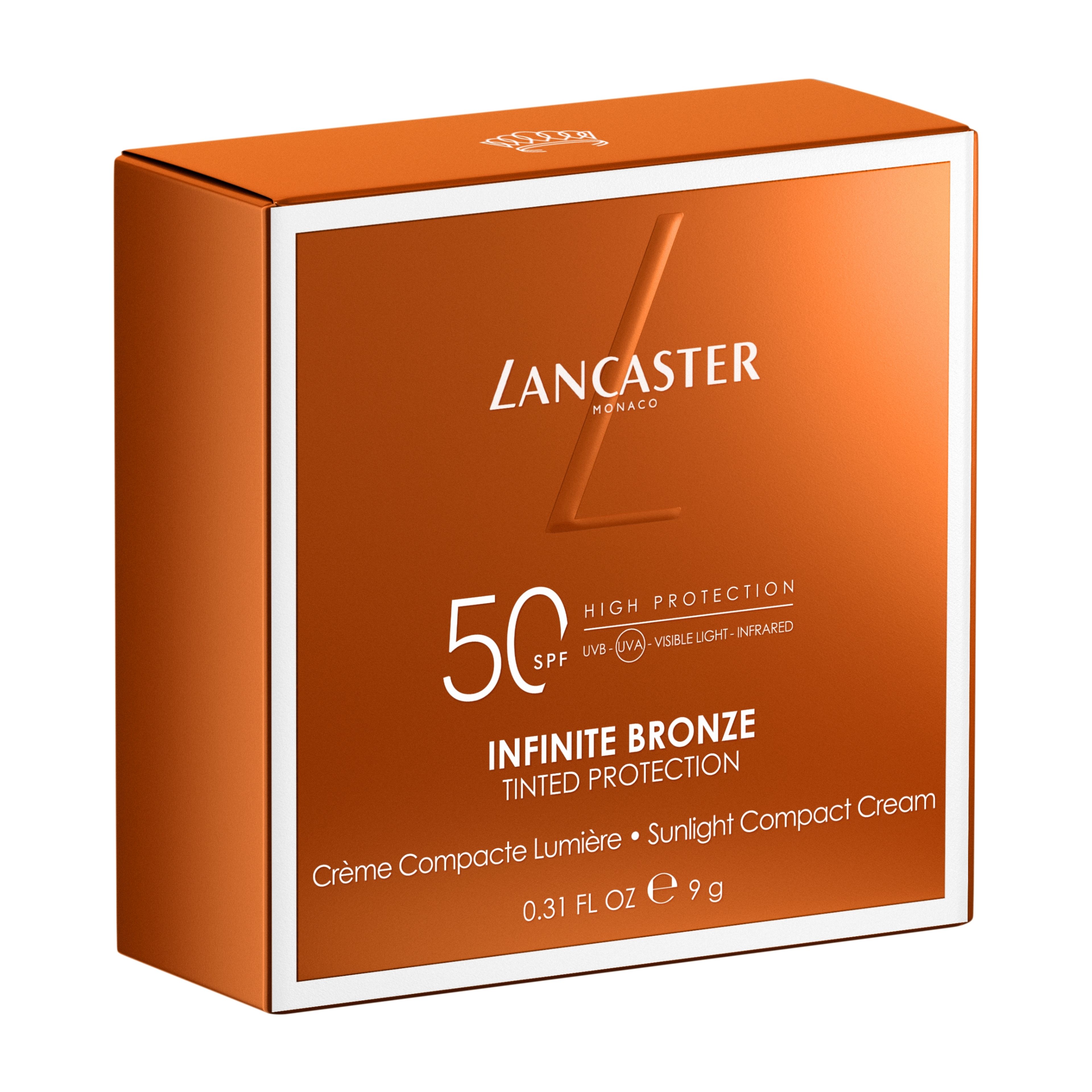 Lancaster Lancaster Infinite Bronze Tinted Protection Sunlight Compact Cream Spf50 9 G 2
