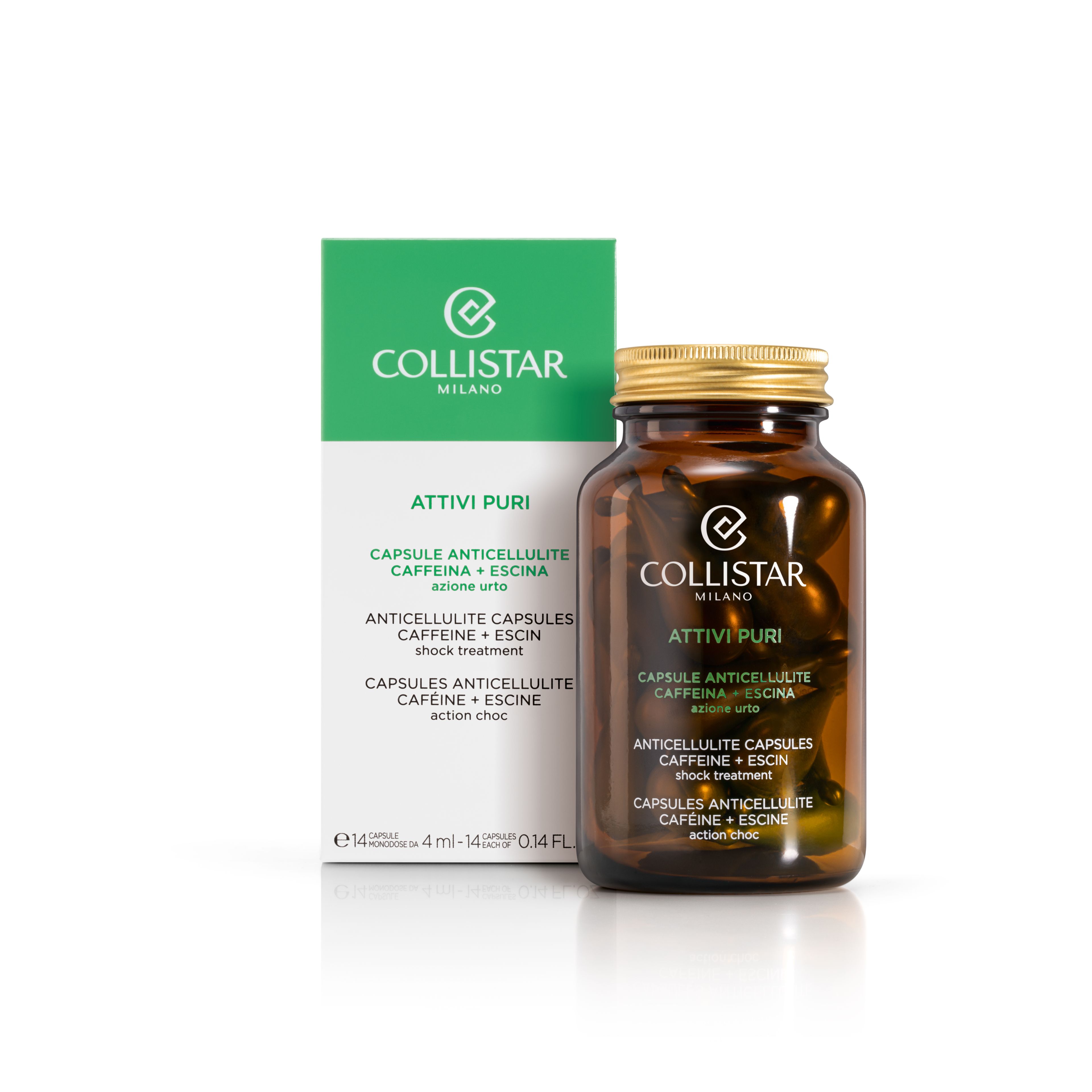 Collistar Attivi Puri® Capsule Anticellulite* Caffeina + Escina 3