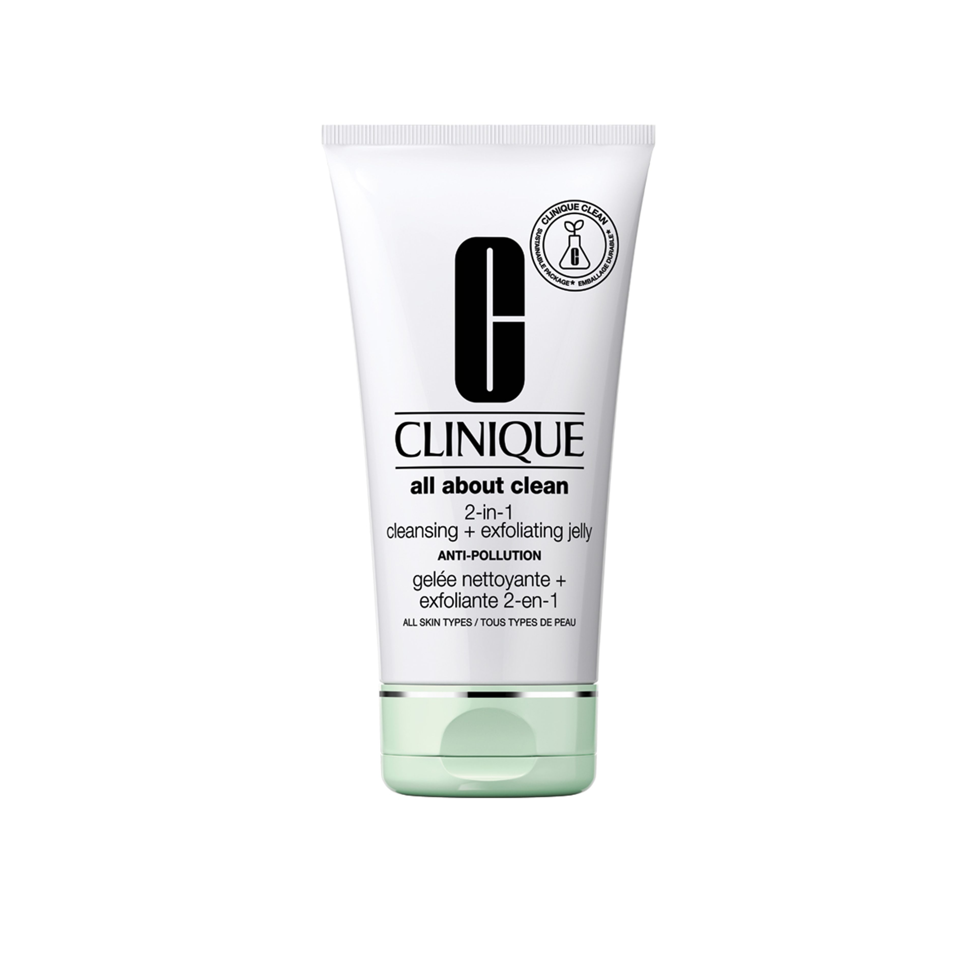 Clinique All About Clean™ 2-in-1 Cleansing + Exfoliating Jelly 1