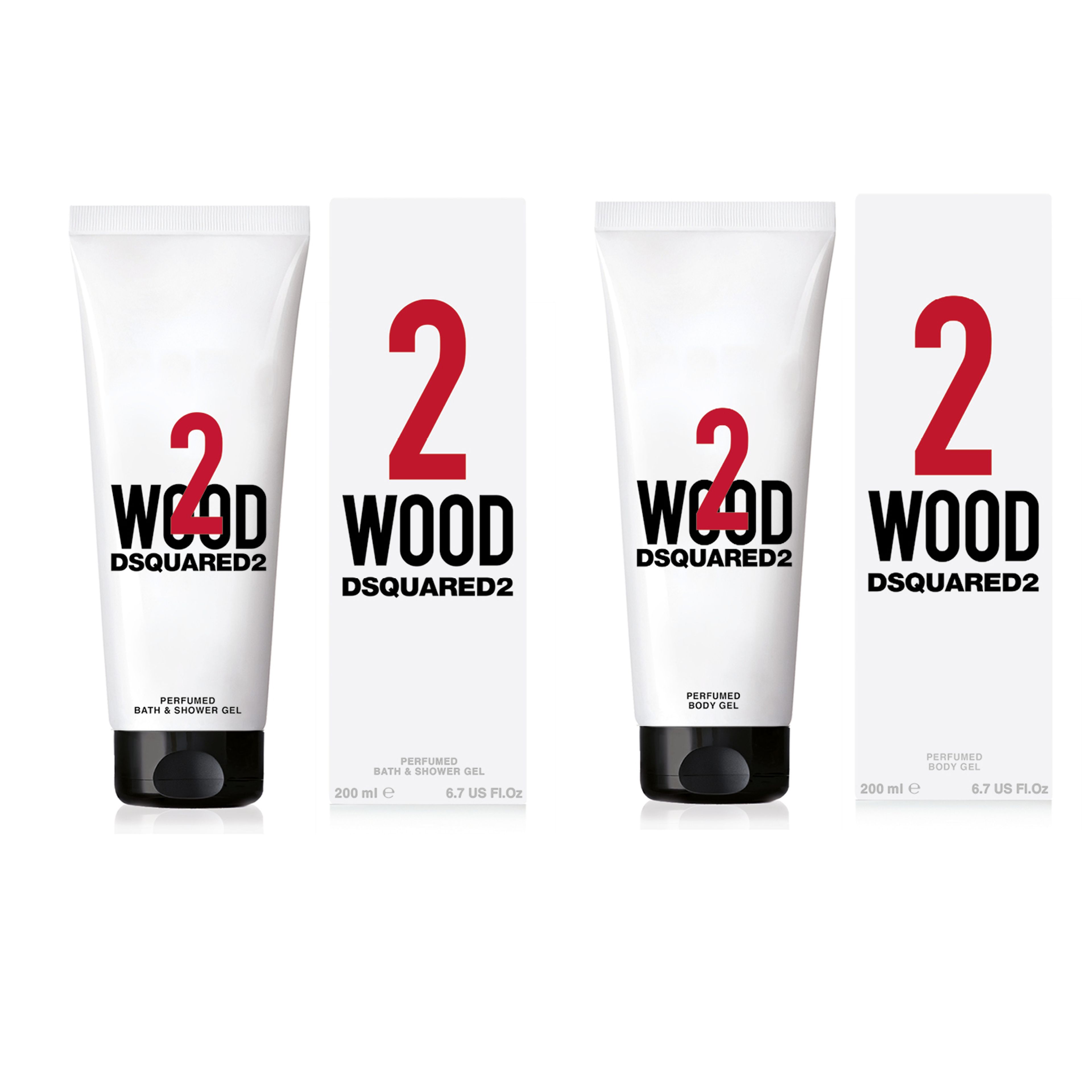 Dsquared2 2 Wood Perfumed Body Lotion 4