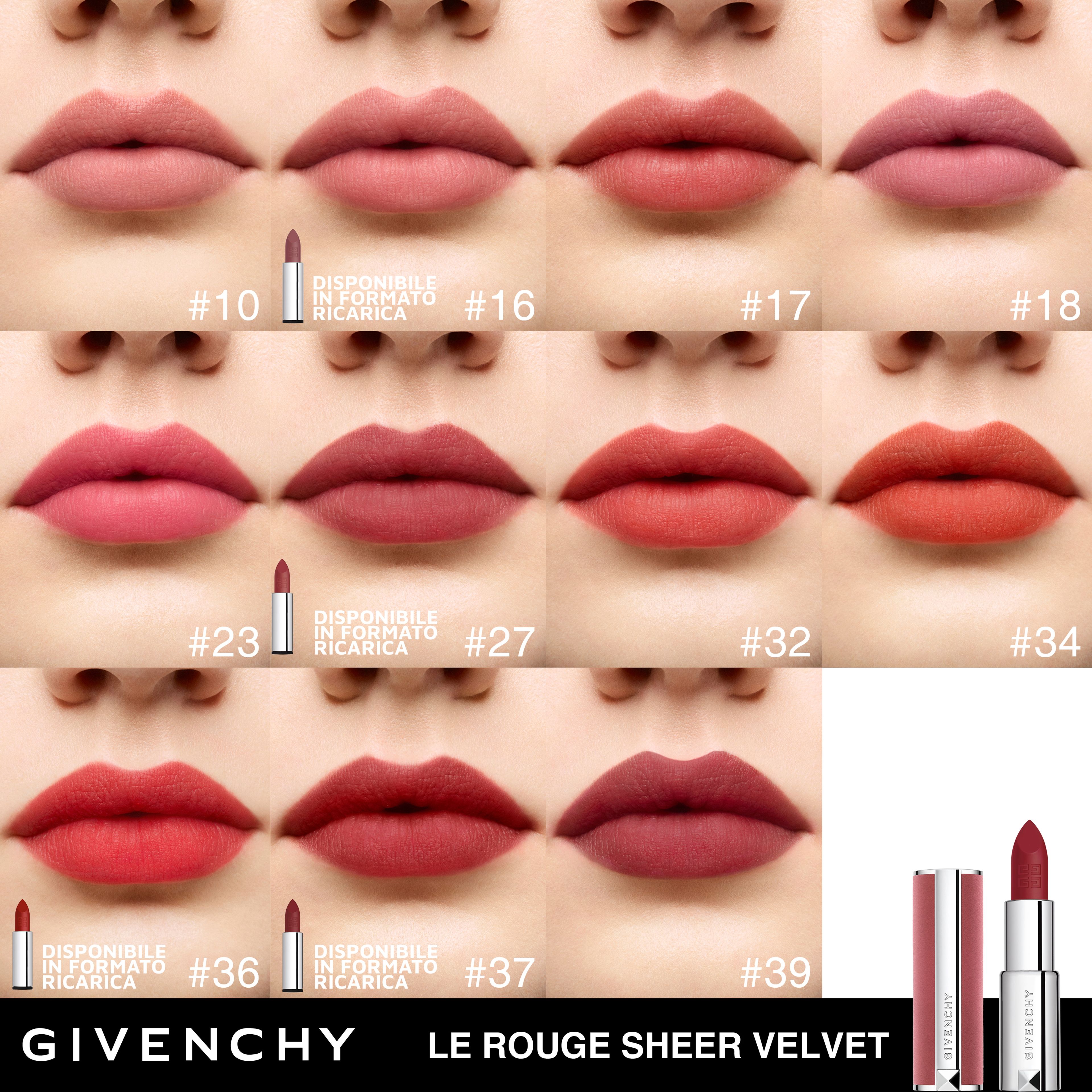 Givenchy Le Rouge Sheer Velvet - Ricarica 3
