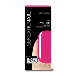 Color Gel Polish - Pink Hibis-kiss Sensationail