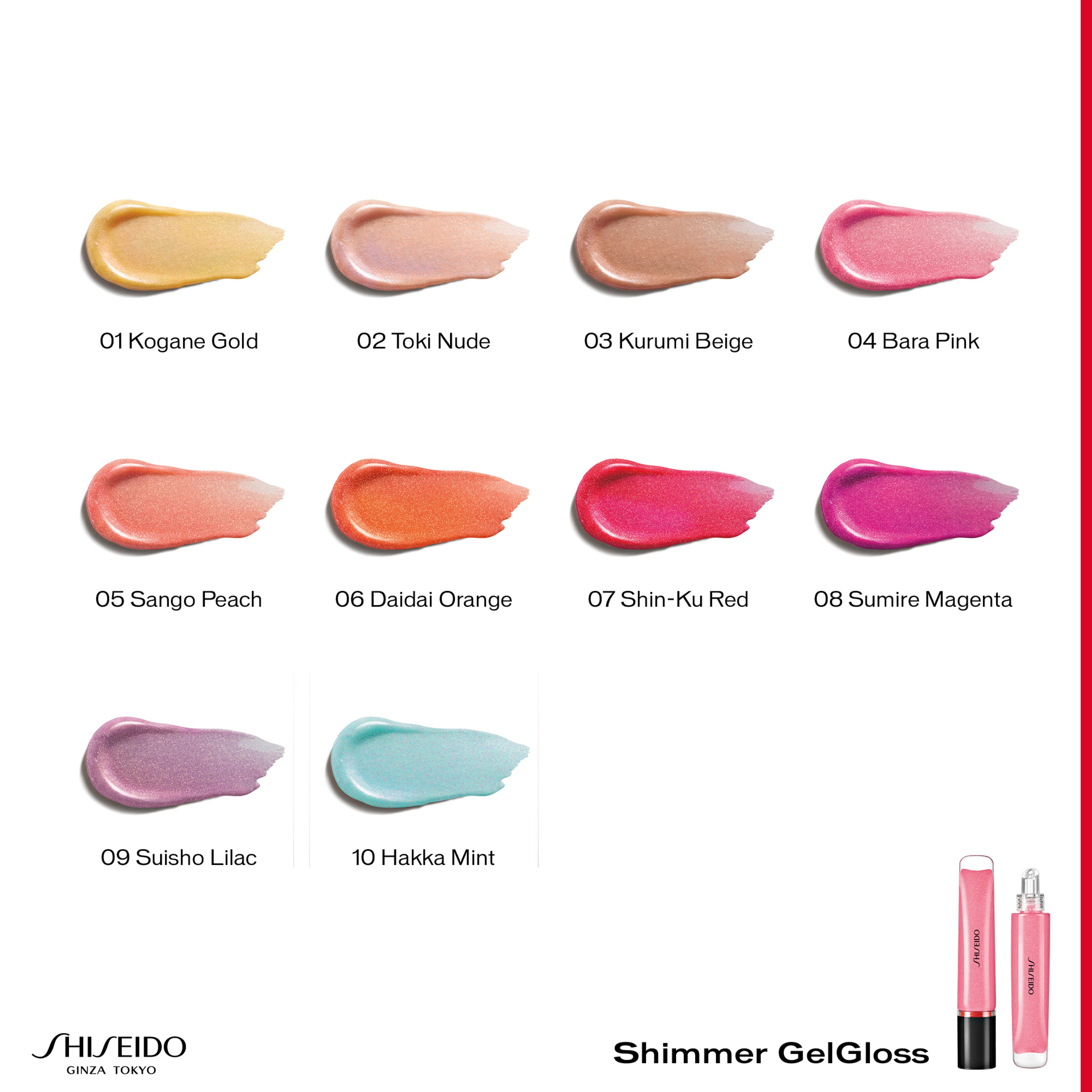 Shimmer Gelgloss Shiseido 2