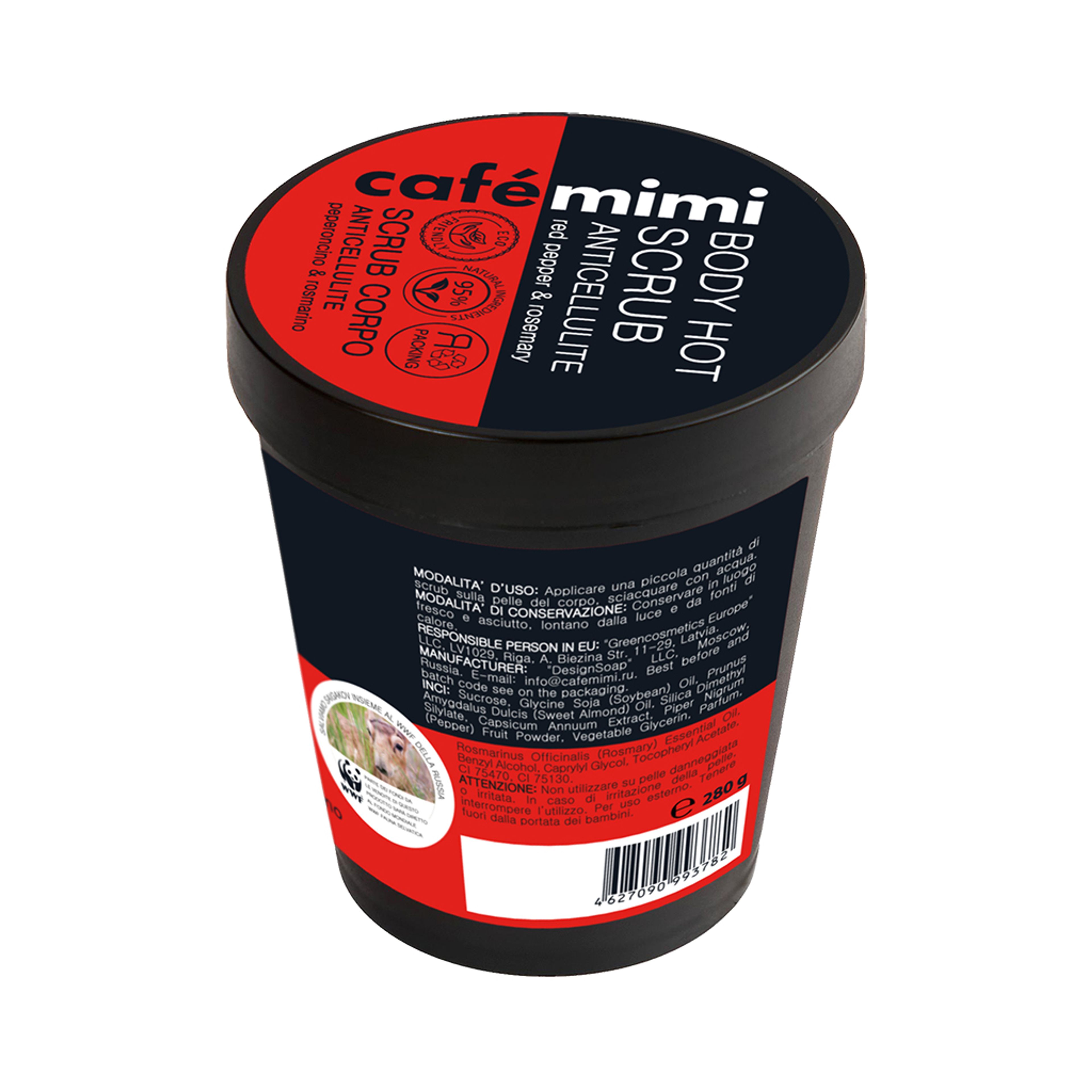 Café Mimi Scrub Corpo Anti-cellulite
peperoncino & Rosmarino 3