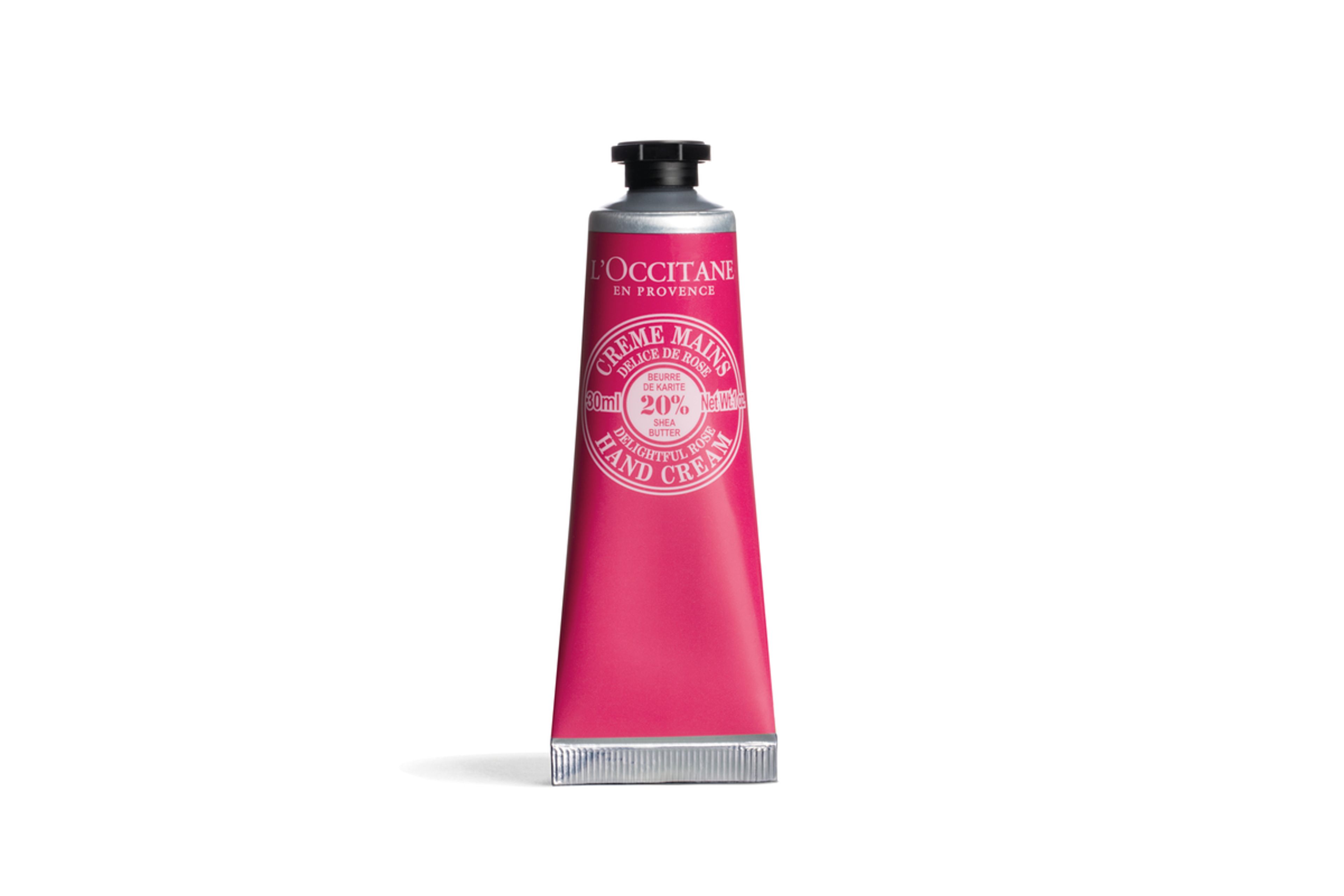 L'Occitane en Provence Crema Mani Karite Rosa 1