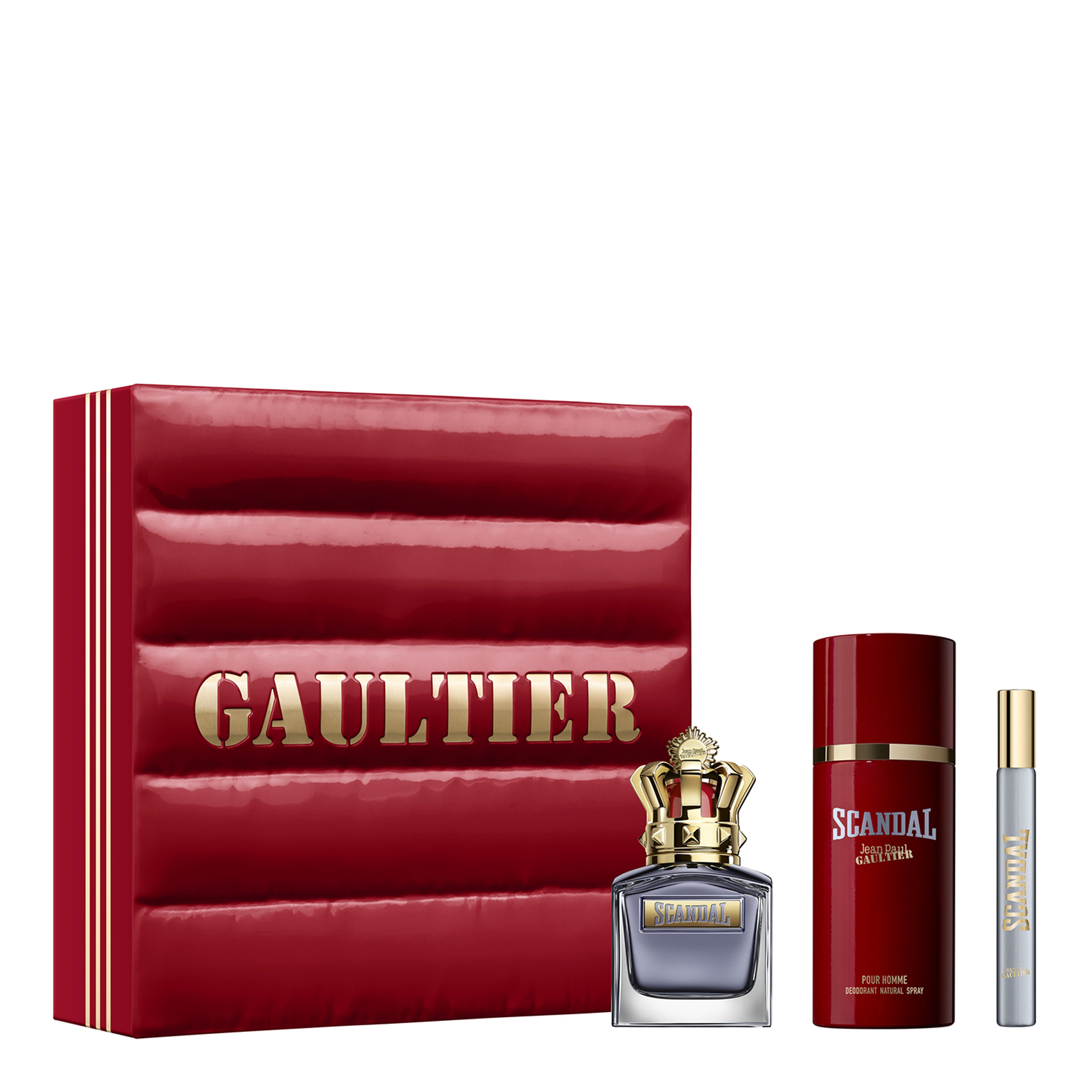 Jean Paul Gaultier Cofanetto Scandal Pour Homme 
eau De Toilette 50ml + Deo Spray 150ml  +  Travel Spray 10ml 1