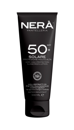 Spf 50+ Travel Size - Crema Solare Protezione Molto Alta Nerà Pantelleria