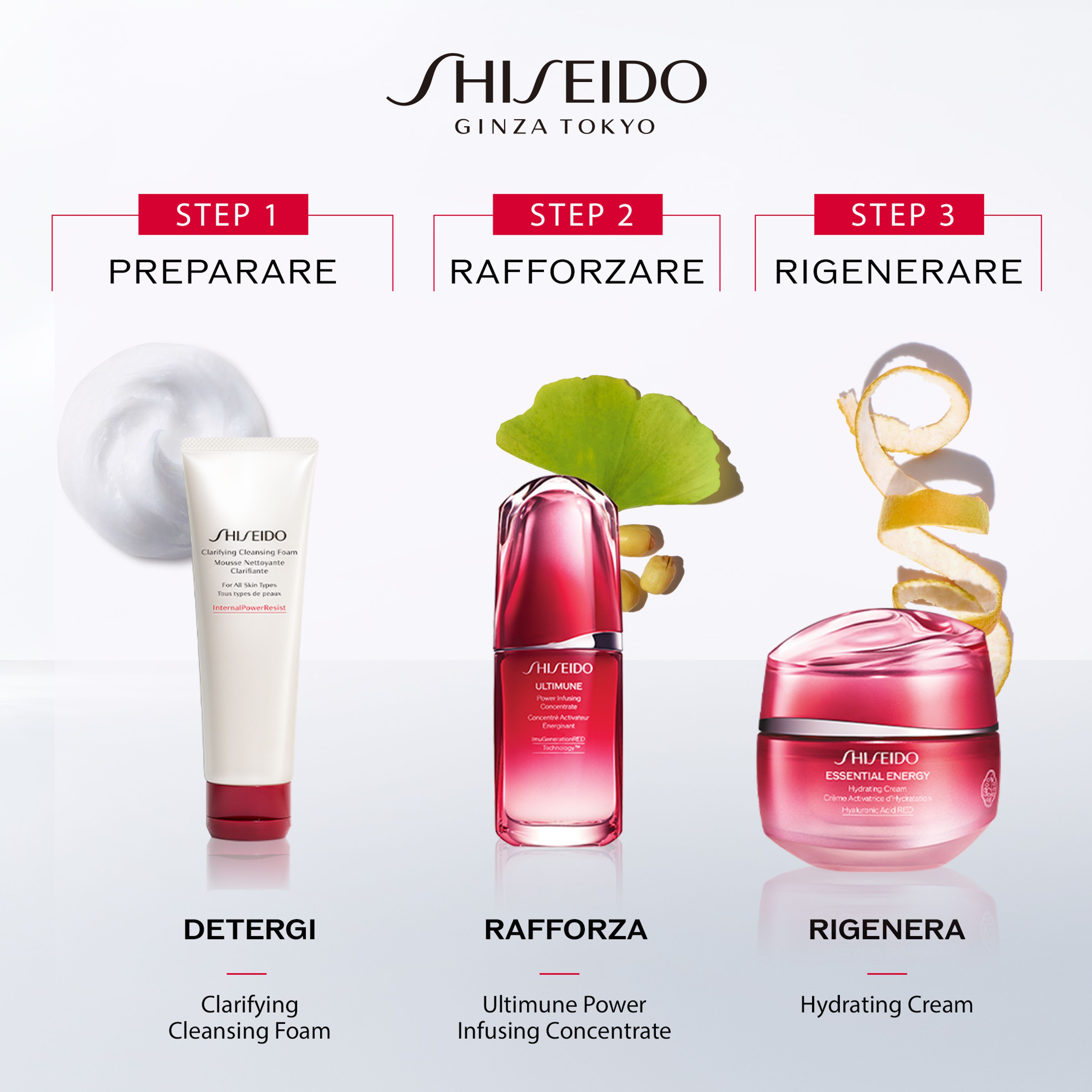 Shiseido Essential Energy Holiday Kit 5