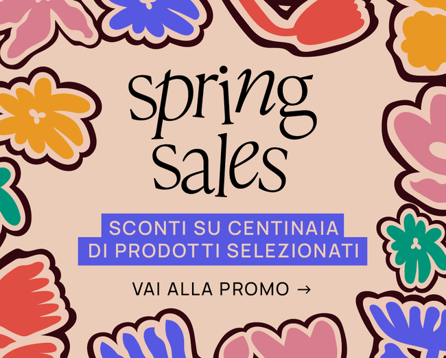 Spring Sales Promo Primavera