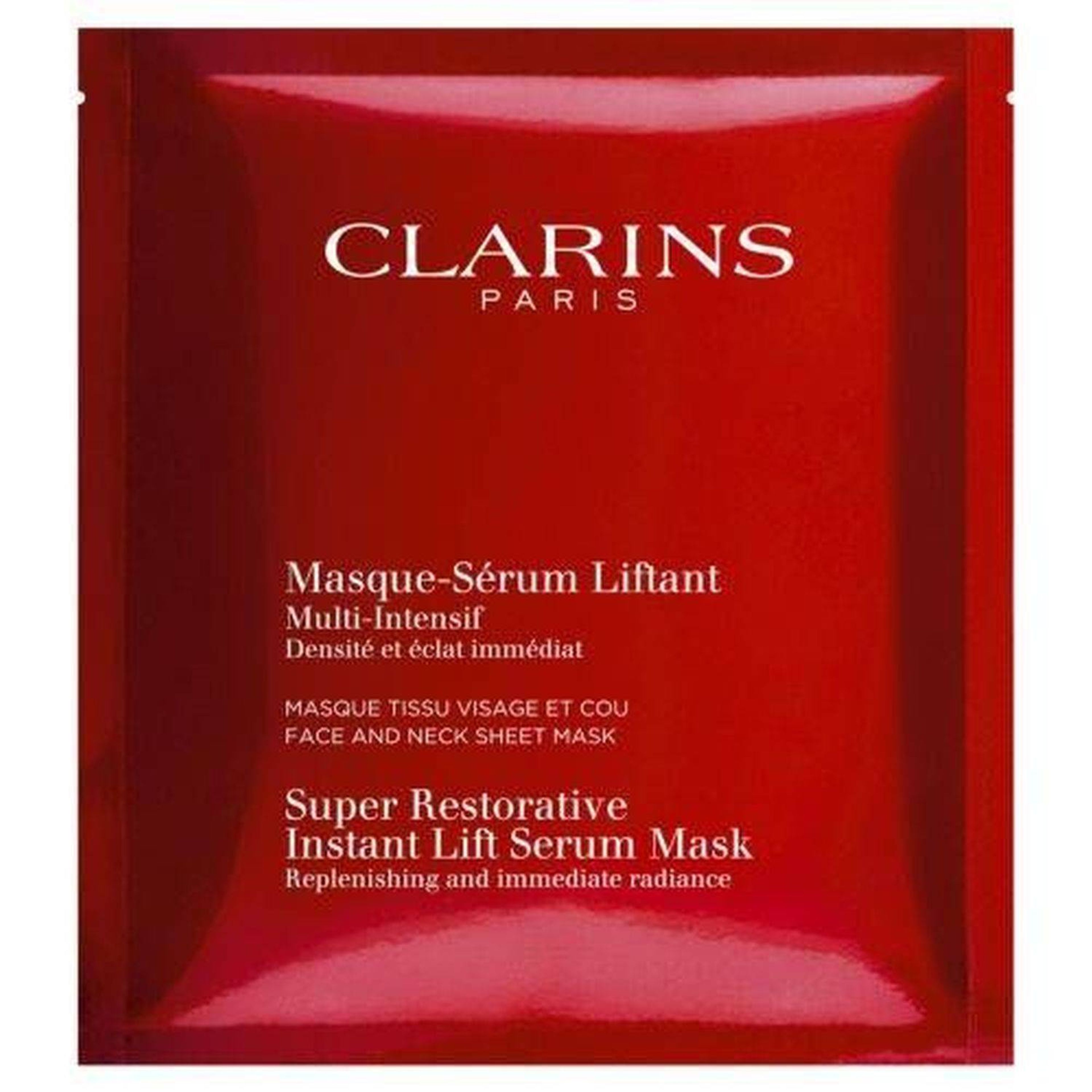 Clarins Multi-intensive Maschera Siero Di Tessuto "effetto Lifting" Per Viso E Collo 1