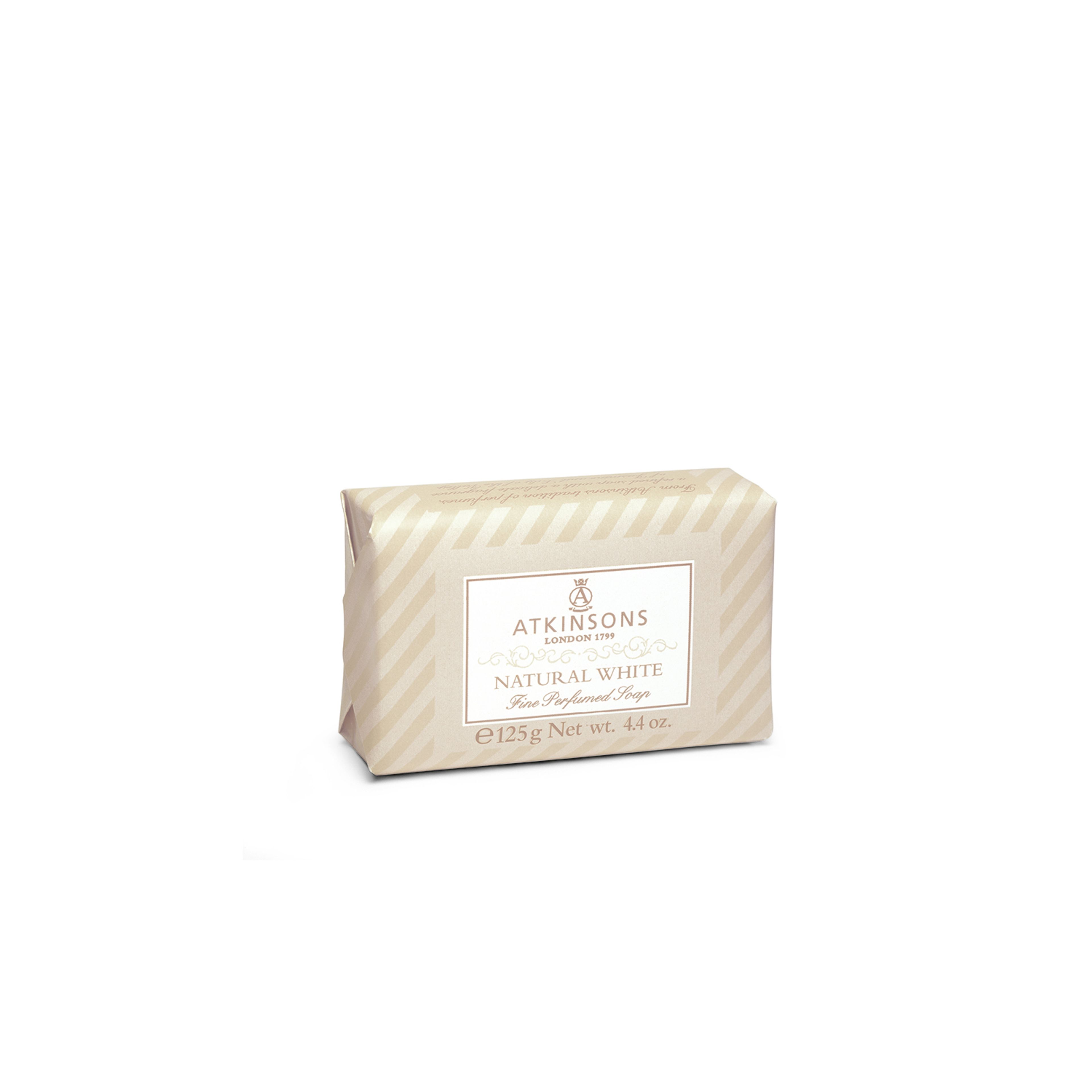 Atkinsons Fine Perfumed Soap-natural White 1