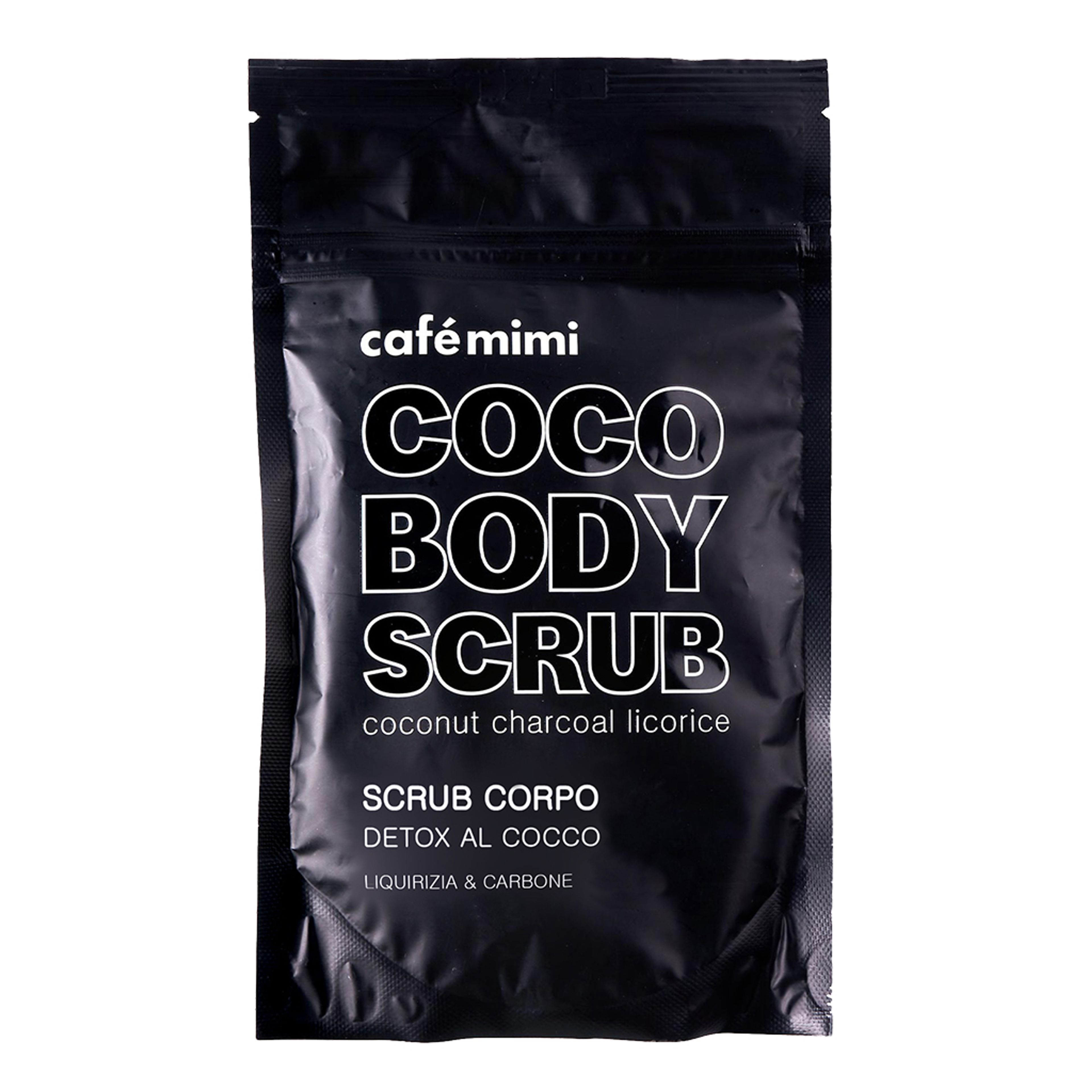 Café Mimi Scrub Corpo Detox Al Cocco
liquirizia & Carbone 1