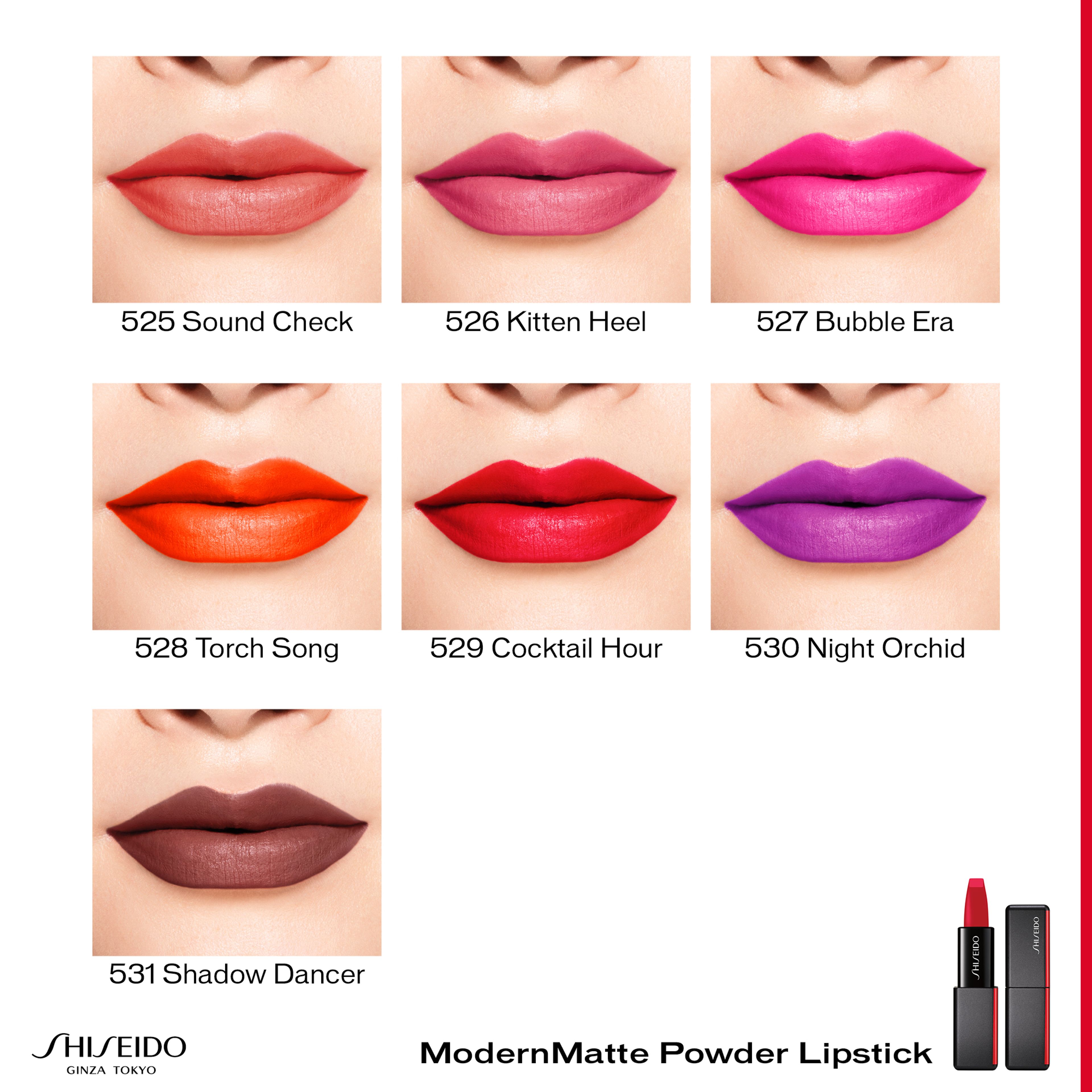 Shiseido Modernmatte Powder Lipstick 4