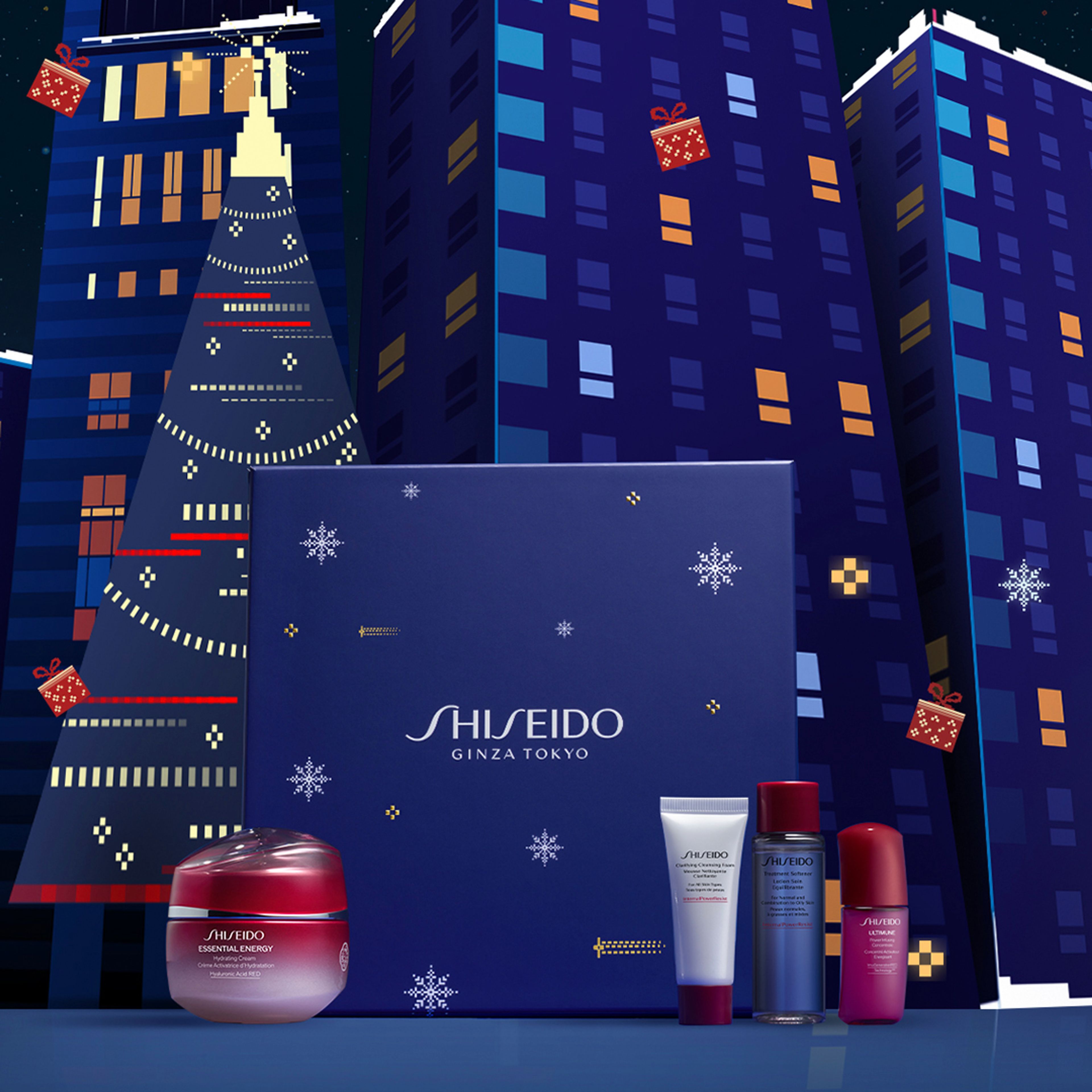 Shiseido Essential Energy Holiday Kit 3